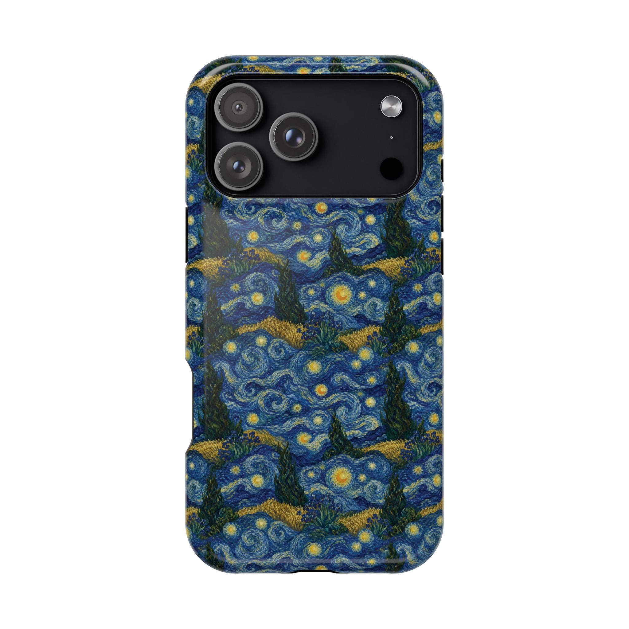 Coque de téléphone magnétique Van Gogh Illusion — Design élégant, résistant aux chocs, pour les amateurs d'art