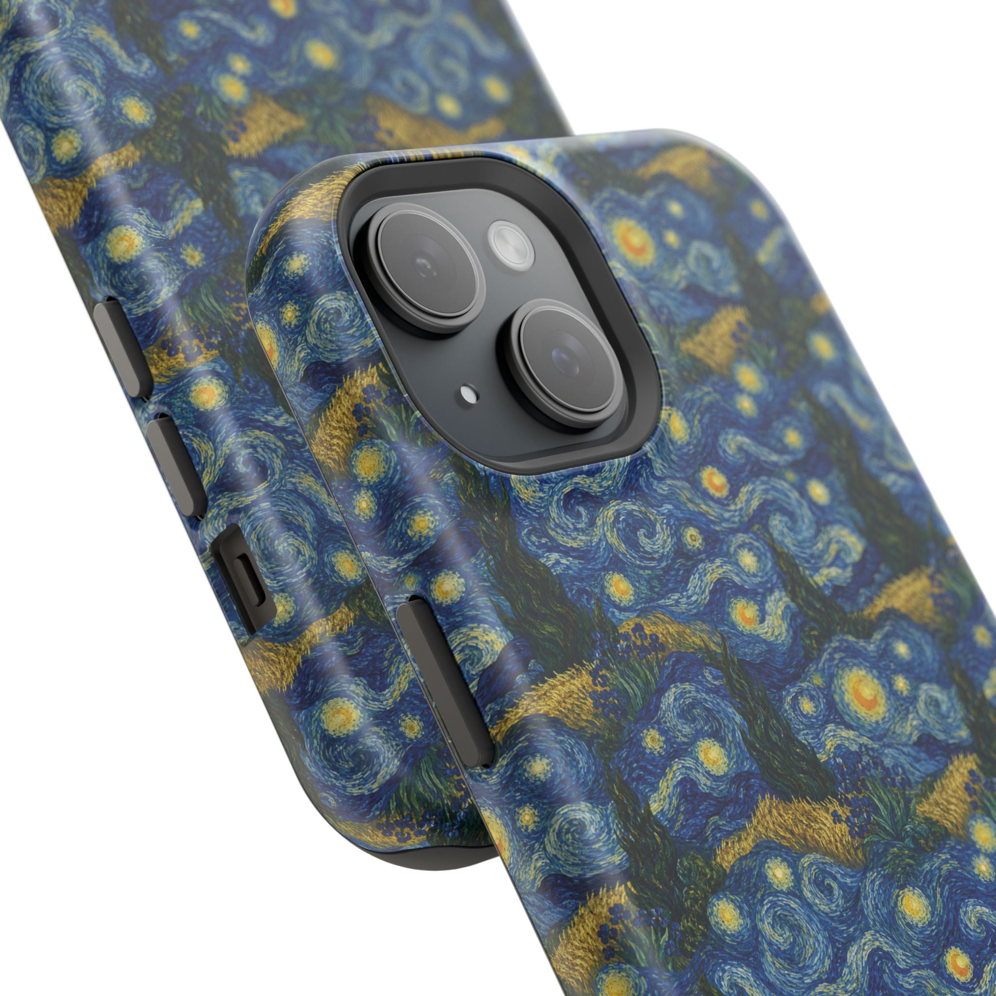 Van Gogh Illusion Magnetic Phone Case — Elegant Impact‑Resistant Art Lover Design