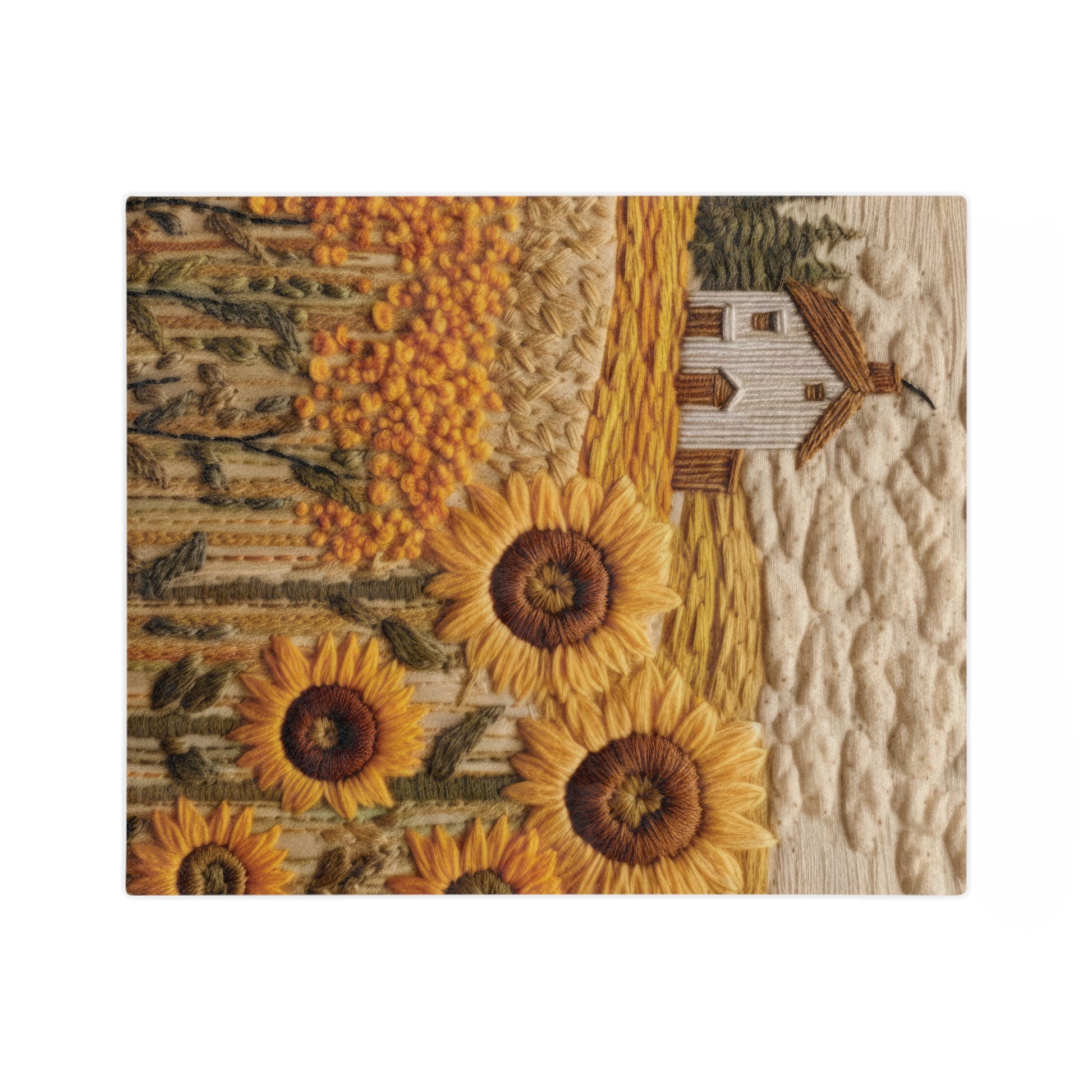 Sunflowers Minky Cozy Blanket Throw - Ultra Soft & Warm Bedding, Perfect for Home, Couch, or Bed | Best Gift for All Seasons Plush Microfiber for Maximum Comfort Blanket, Perfect for Snuggling Decor, Housewarming Gift Throw - MRSBYVALLE