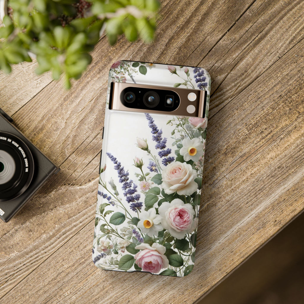 Boho Floral Fall Phone Case for iPhone 16 pro15 14 13 12  21 23 Samsung, and Pixel | Stylish Protective Cover Gift for Her Perfect for Floral Lover