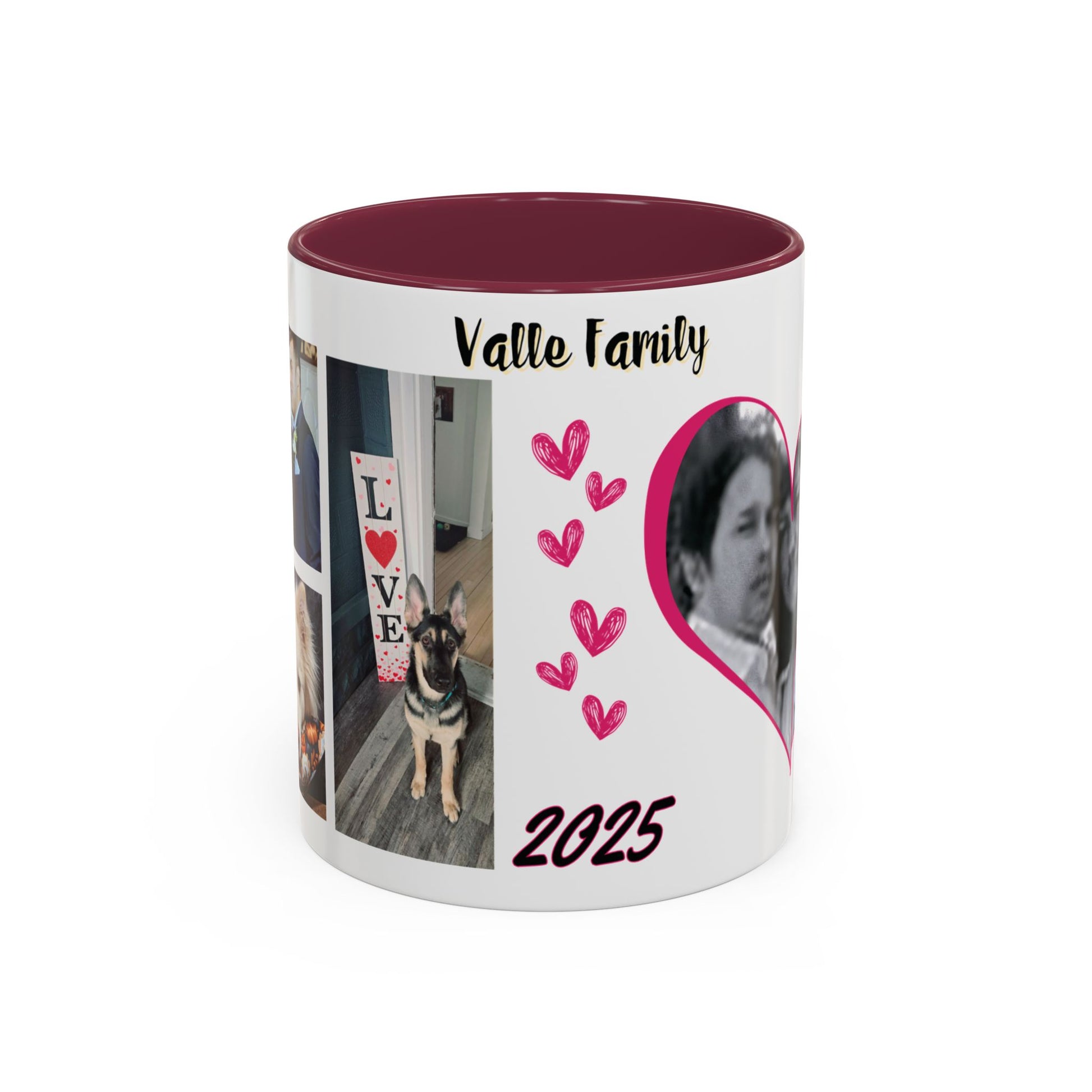 Personalized Photo Collage Coffee Mug, Custom Image Gift for Mom, Mother's Day Present, Colorful 15oz Cup, Birthday Mug, Custom Picture Mug Perfect Giift