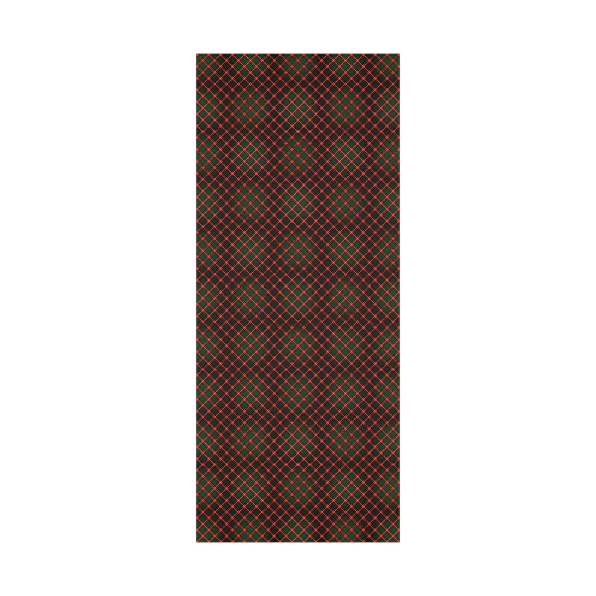 Festive Red & Green Plaid Wrapping Paper - Classic Holiday Gift Wrap for Christmas Presents, Adds Seasonal Charm, Premium Quality Wrapping for All Gifts - MRSBYVALLE