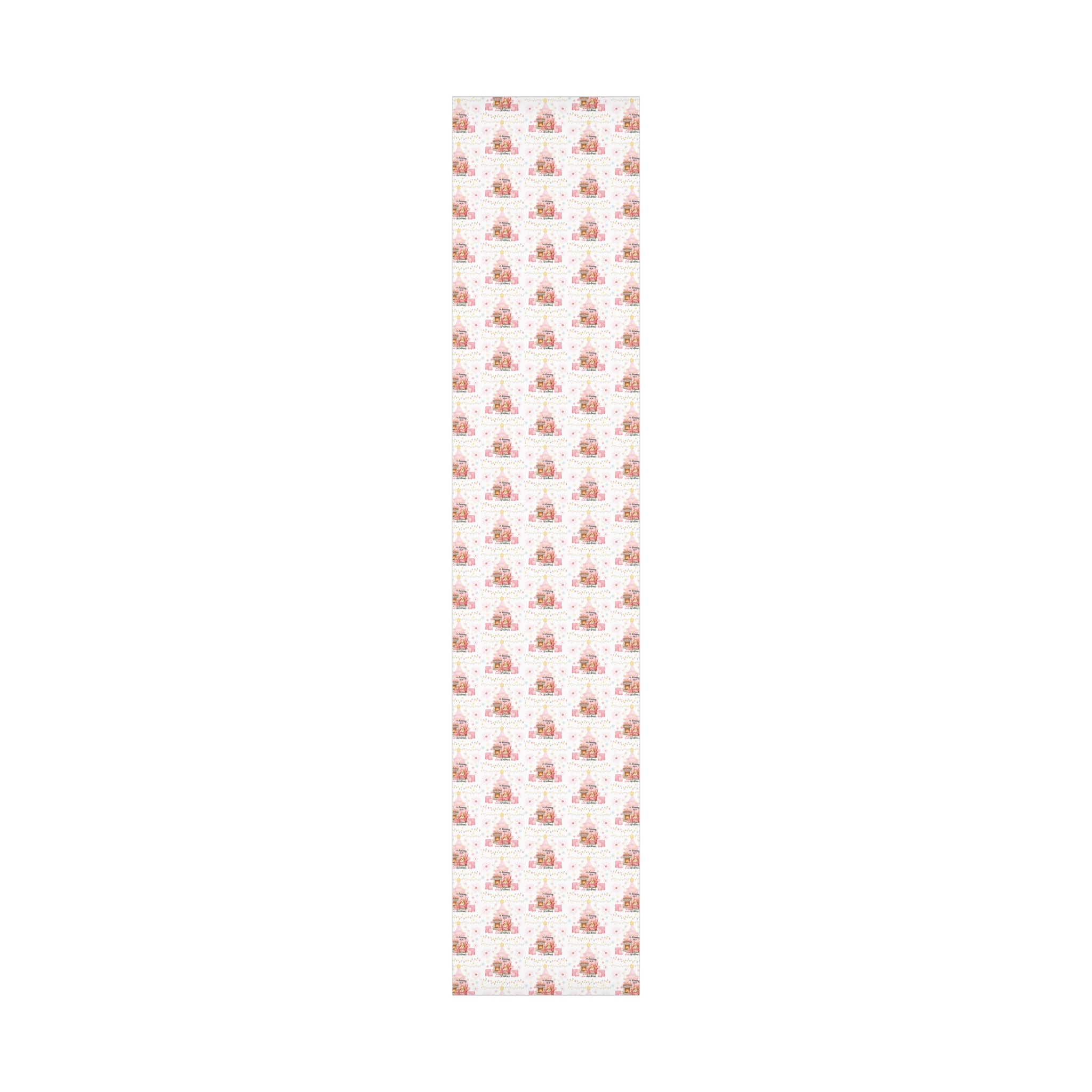 Pink Christmas Pink Gift Wrap Holiday Edition Perfect for Celebrate the Festive Charm in This Limited Christmas Collection Premium Quality - MRSBYVALLE