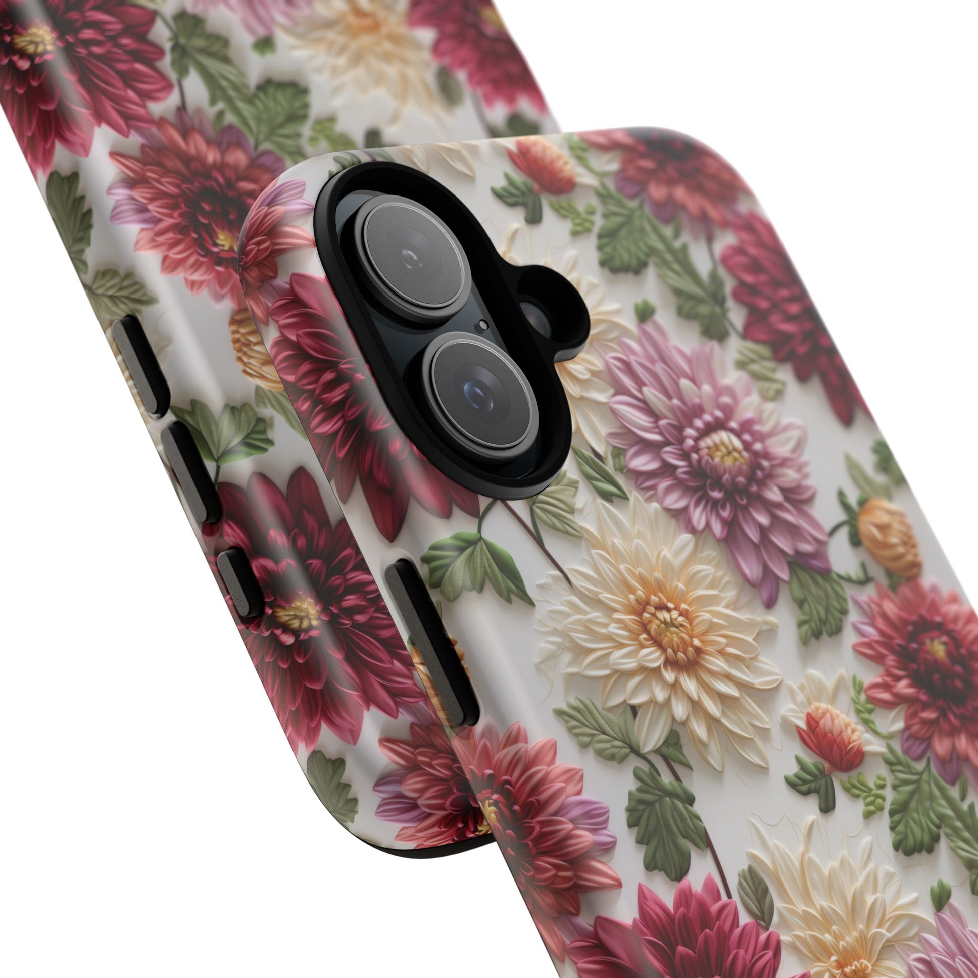 Floral Fall Phone Case for iPhone 16 pro15 14 13 12  21 23 Samsung, and Pixel | Stylish Protective Cover Gift for Her Perfect for Floral Lover