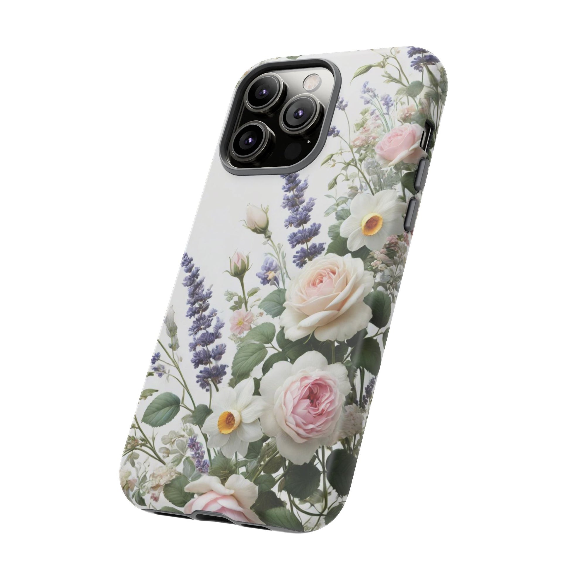 Boho Floral Fall Phone Case for iPhone 17,16  21 23 Samsung, and Pixel | Stylish Protective Cover Gift for Her Perfect for Floral Lover