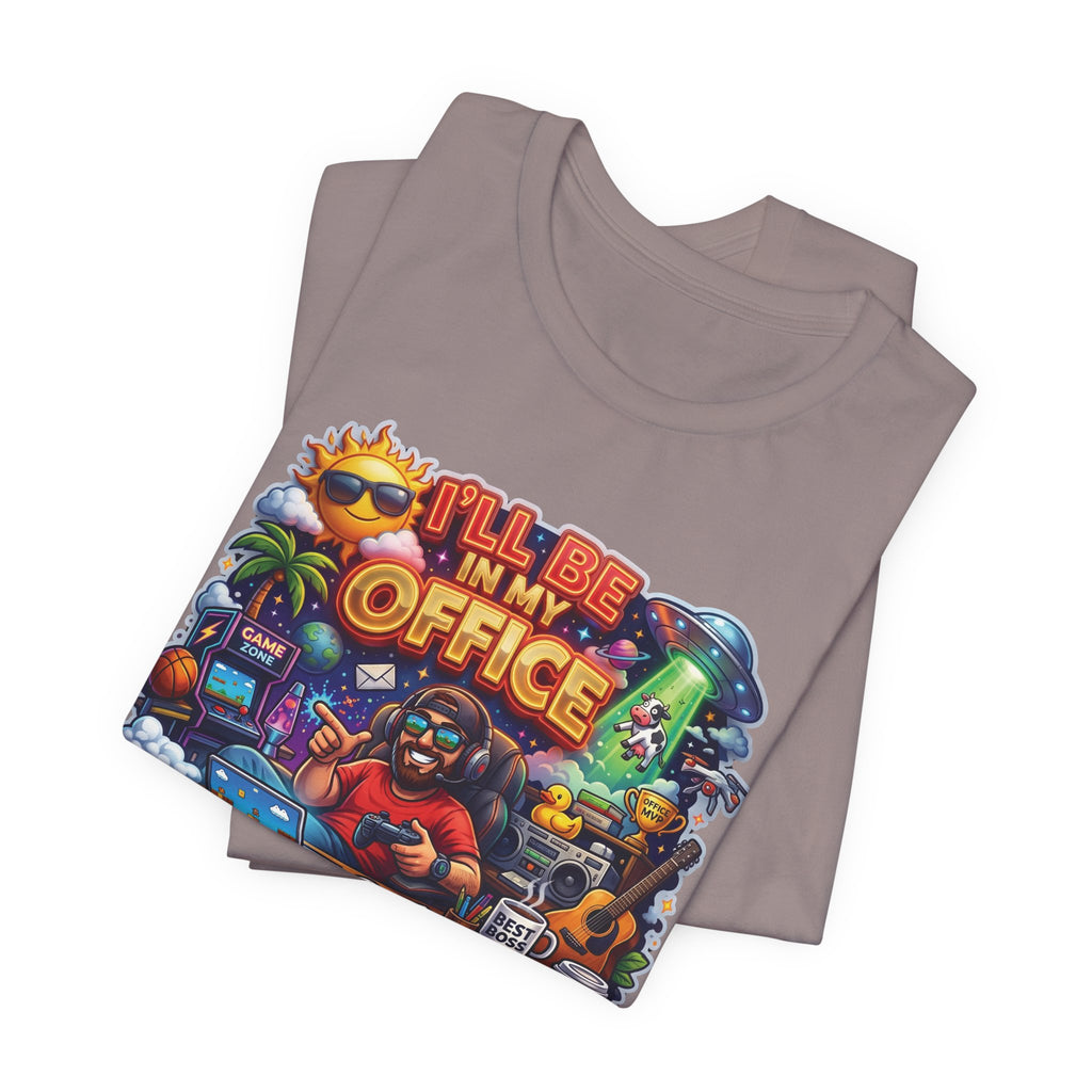 I'll Be Back in the Office T-Shirt — Funny Return-to-Work Tee Perfect for Husband or DAD