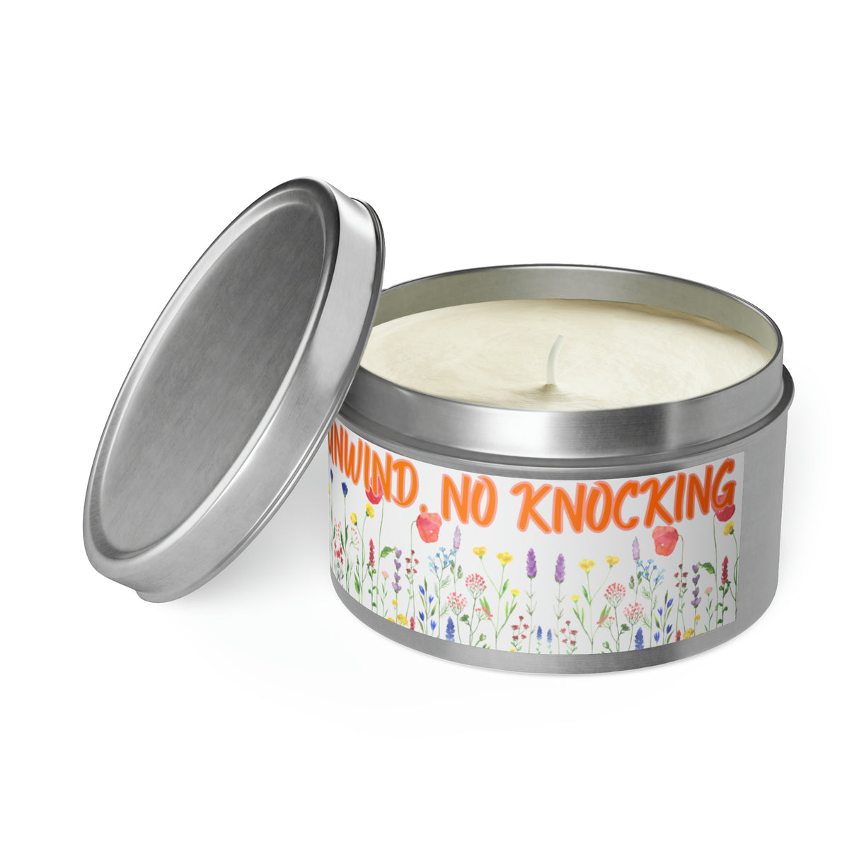 New House Bloom & Glow Elegant Floral Aromas in 4oz/8oz Tin Candles Essence of Nature Collection Unveil Serenity Romance with Exquisite Botanical Scents. Pure Harmony & Grace..