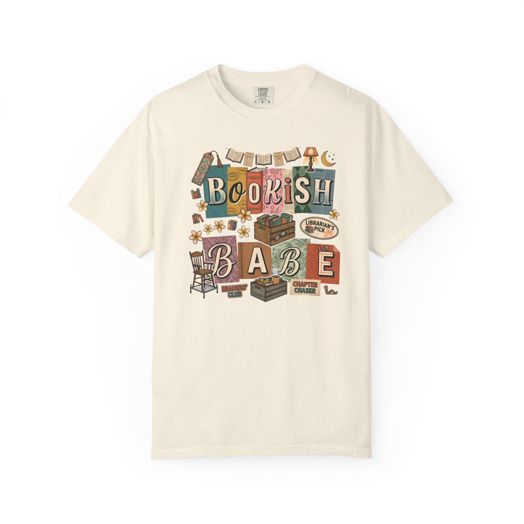 Bookish Babe Reader T-Shirt — Book Lover Tee for Teachers & Avid Readers