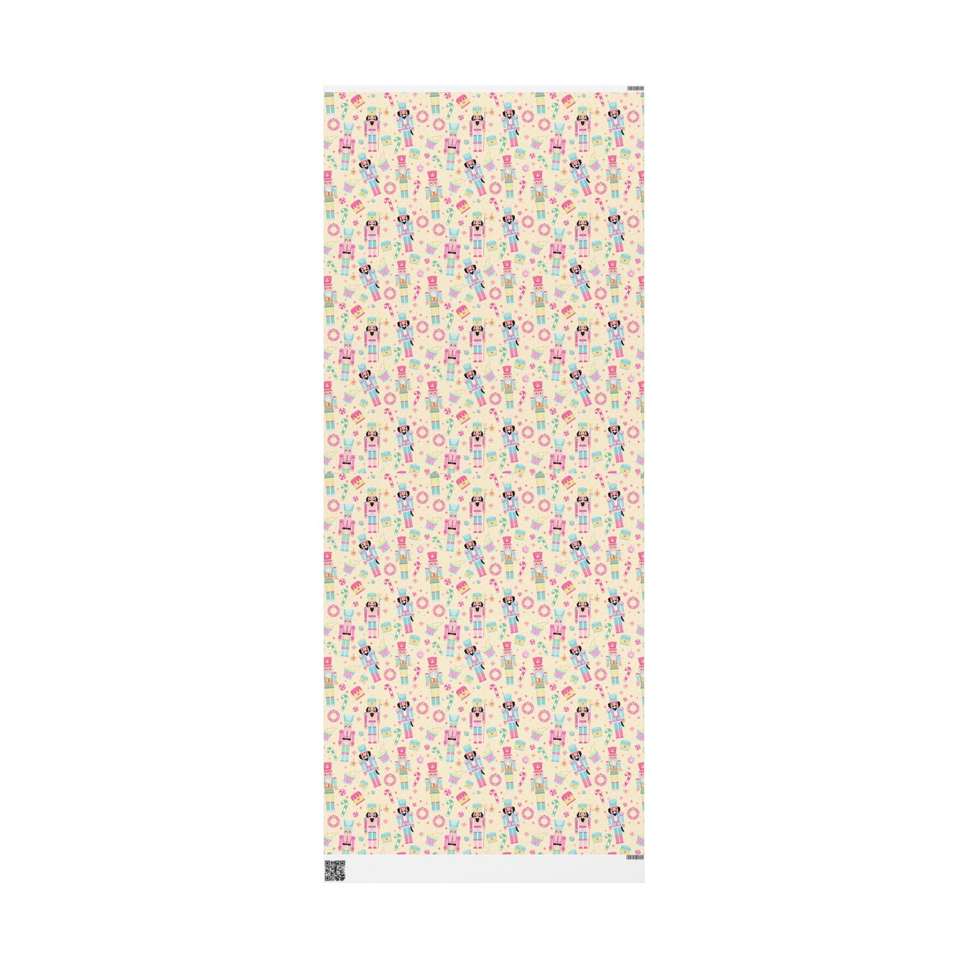 Yellow Festive Nutcracker Wrapping Paper | Vibrant Holiday Gift Wrap with Classic Nutcracker Design | Perfect for Christmas Presents Gifts Moms