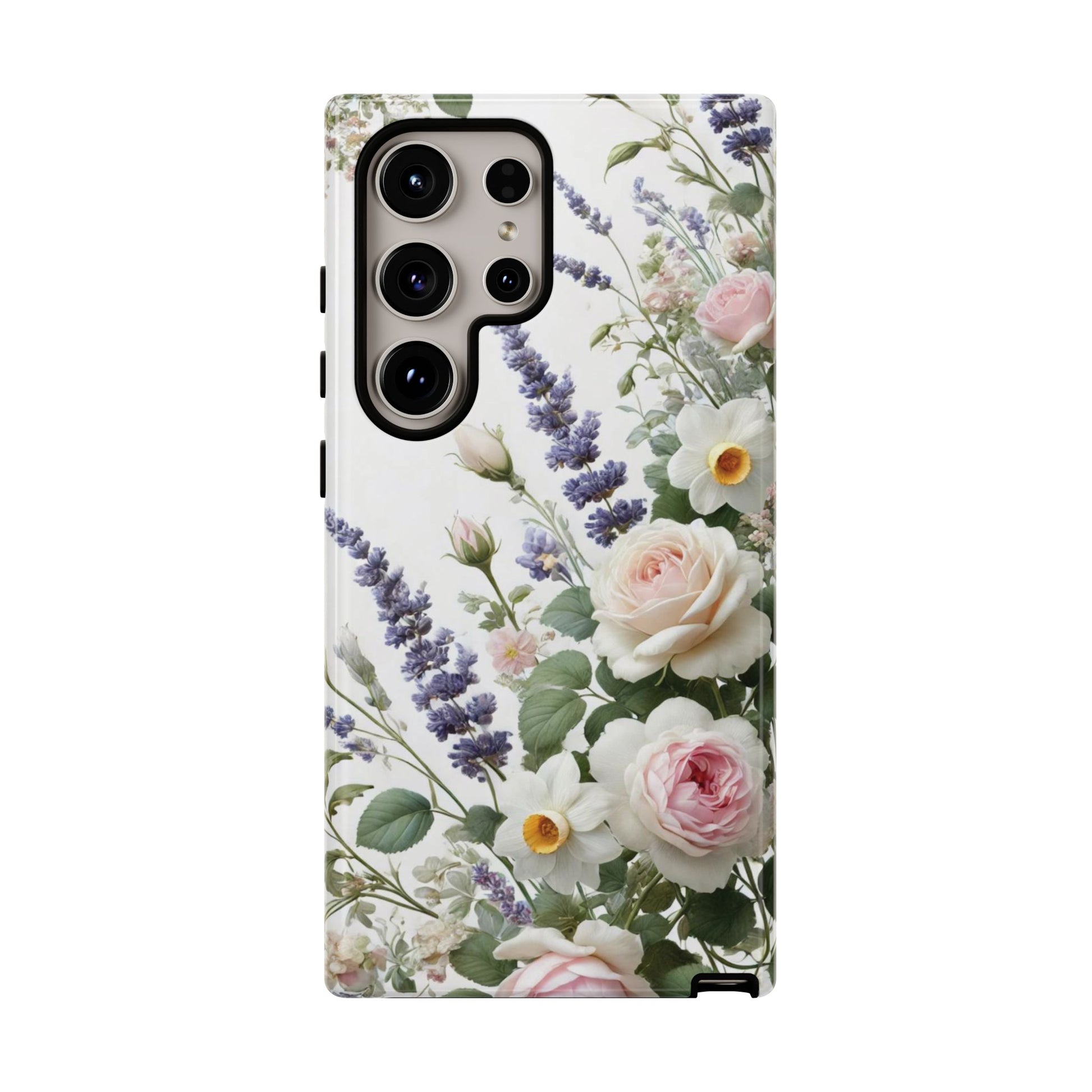 Boho Floral Fall Phone Case for iPhone 17,16  21 23 Samsung, and Pixel | Stylish Protective Cover Gift for Her Perfect for Floral Lover