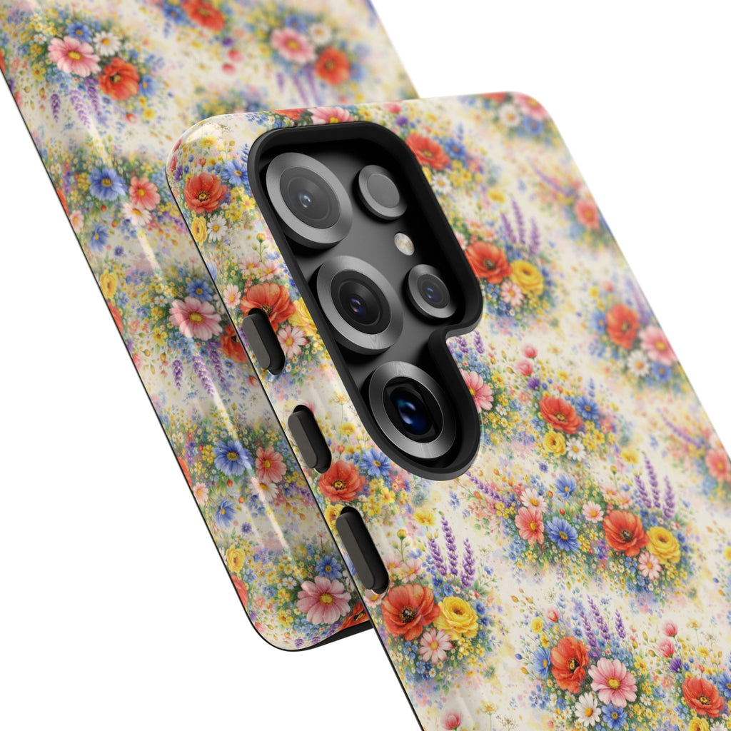 Watercolor Wildflowers Phone Case — Tough Cases