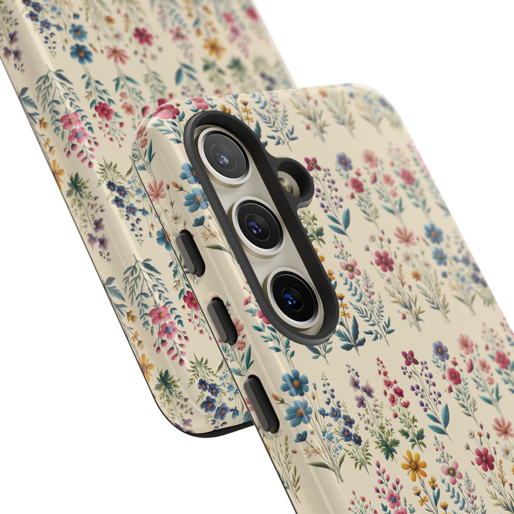 Best Beautiful Wildflower Phone Case Floral Design for iPhone, Galaxy, and Google Durable Protection Gift for Her Case iPhone 15, Samsung iPhone Gift for Her
