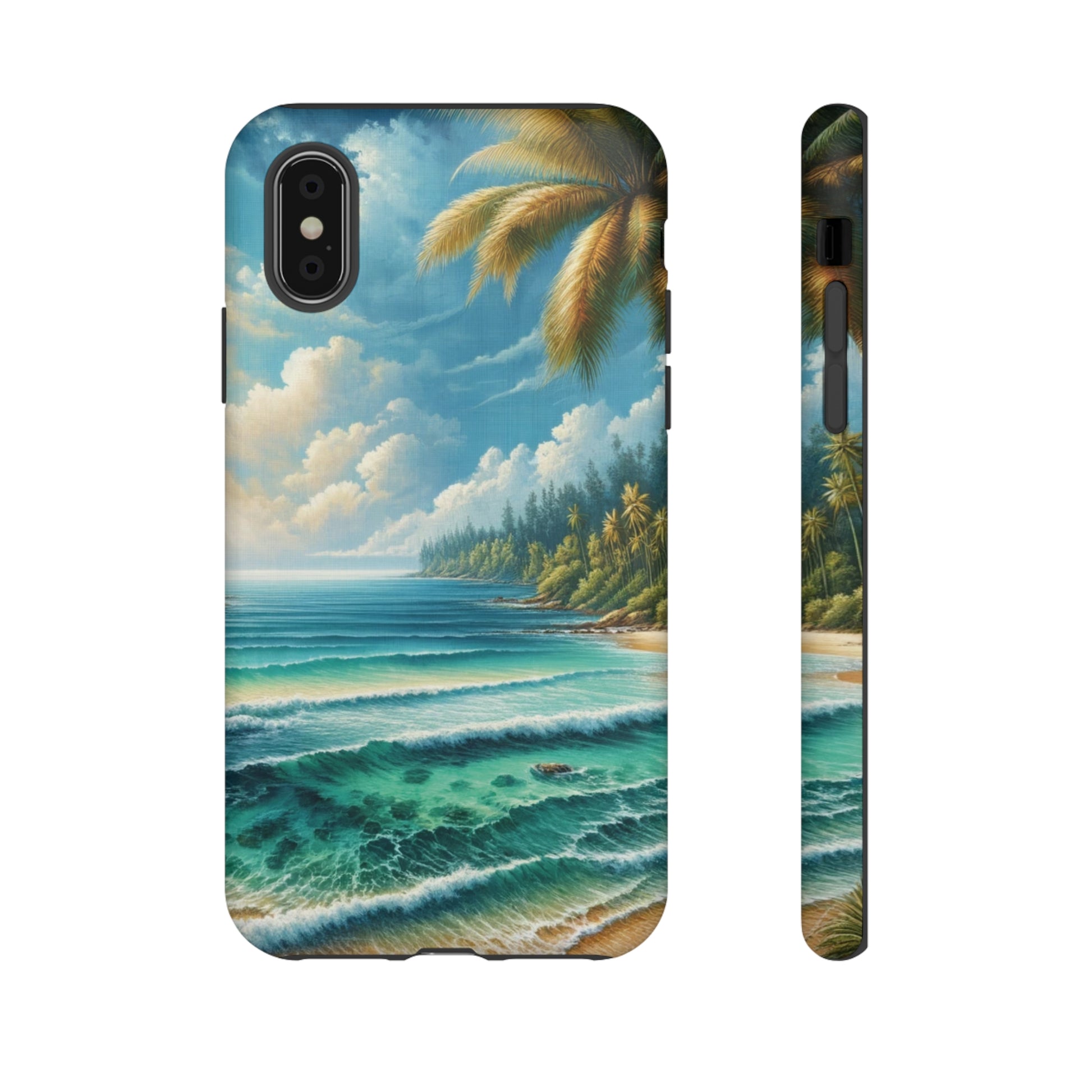Coastal Serenity Ocean Beach View Protective Phone Case Gift for Her Phone 15, Samsung iPhone Samsung Gift for Her Case iPhone 15, Samsung iPhone Samsung Accessory Gift for Her.