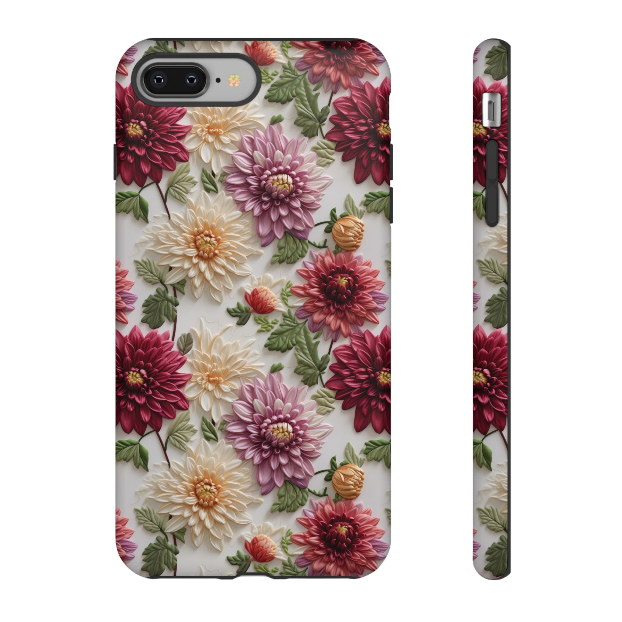 Floral Fall Phone Case for iPhone 16 pro15 14 13 12  21 23 Samsung, and Pixel | Stylish Protective Cover Gift for Her Perfect for Floral Lover - MRSBYVALLE