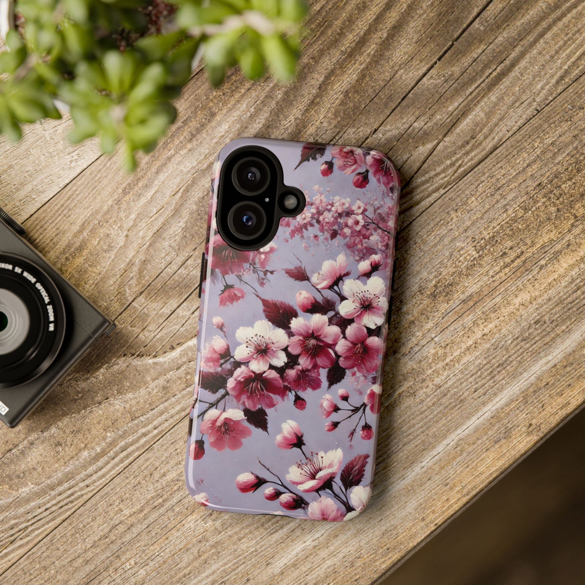 Lavender Floral Fall Phone Case for iPhone 16 pro15 14 13 12  21 23 Samsung, and Pixel | Stylish Protective Cover Gift for Her Perfect for Floral Lover - MRSBYVALLE