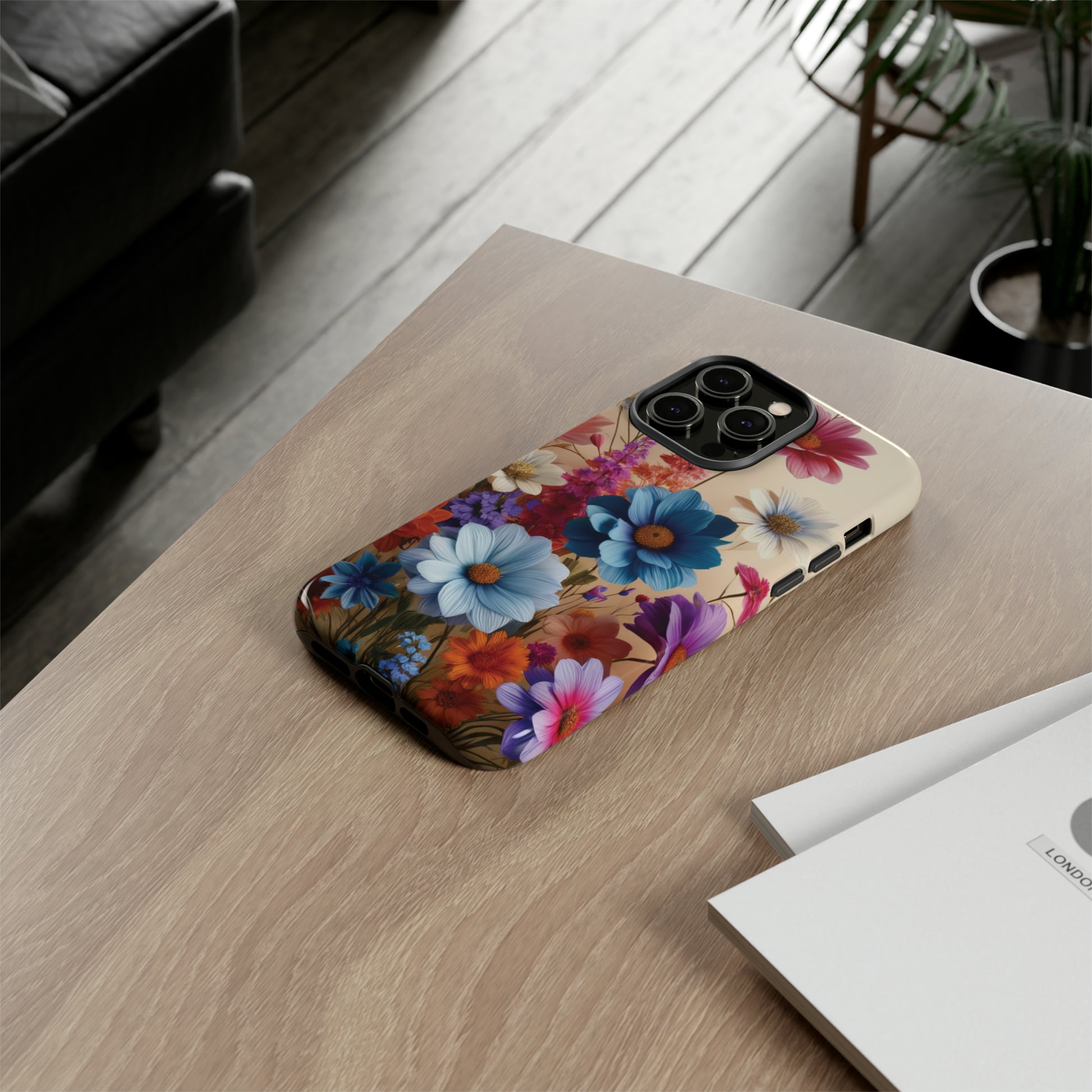 Best Phone Case Floral 3D Illusion Luxury Tough Case Floral Elegant Durable Stylish for Modern Devices iPhone 15, Samsung iPhone Samsung Accessory Gift for Her.