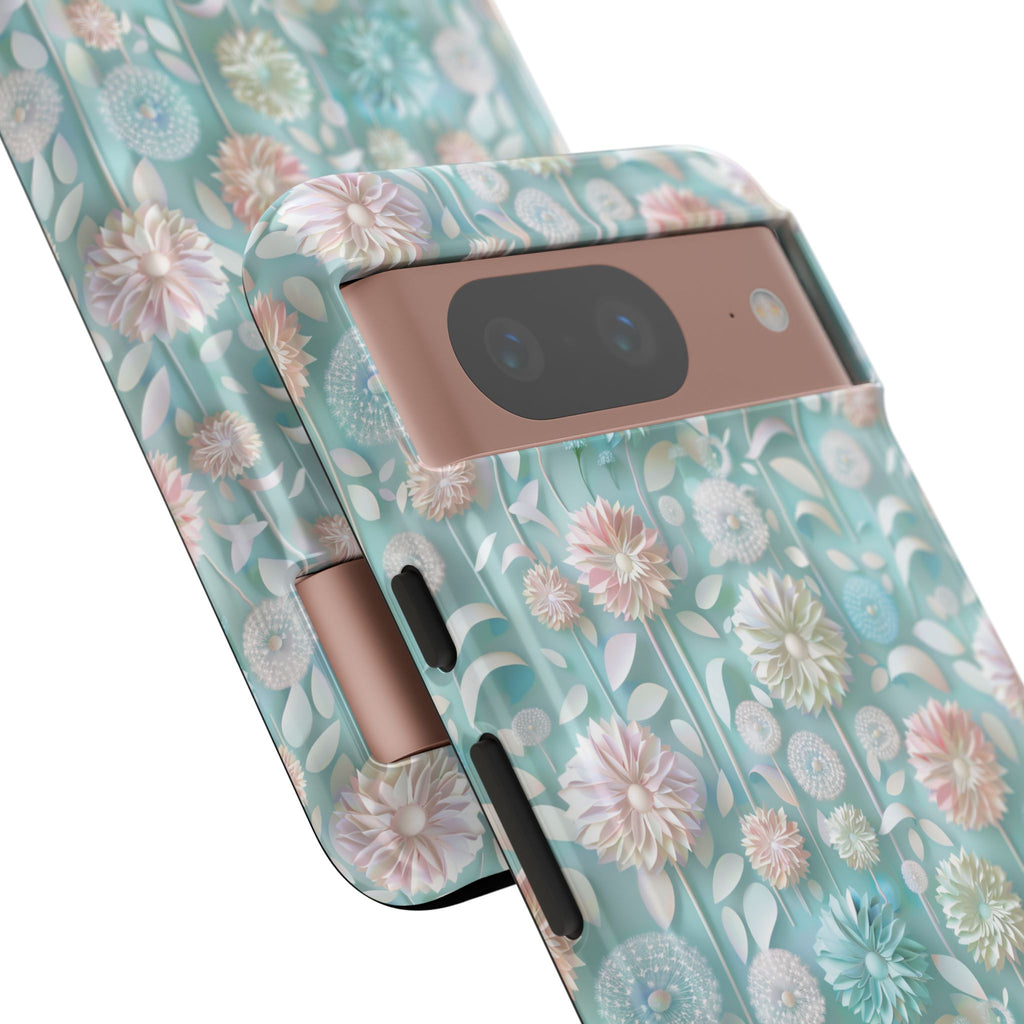 Pastel Floral Phone Case for iPhone & Samsung | Elegant and Slim Design with Shockproof Protection | Durable, Scratch-Resistant, and Lightweight | Stylish Accessory