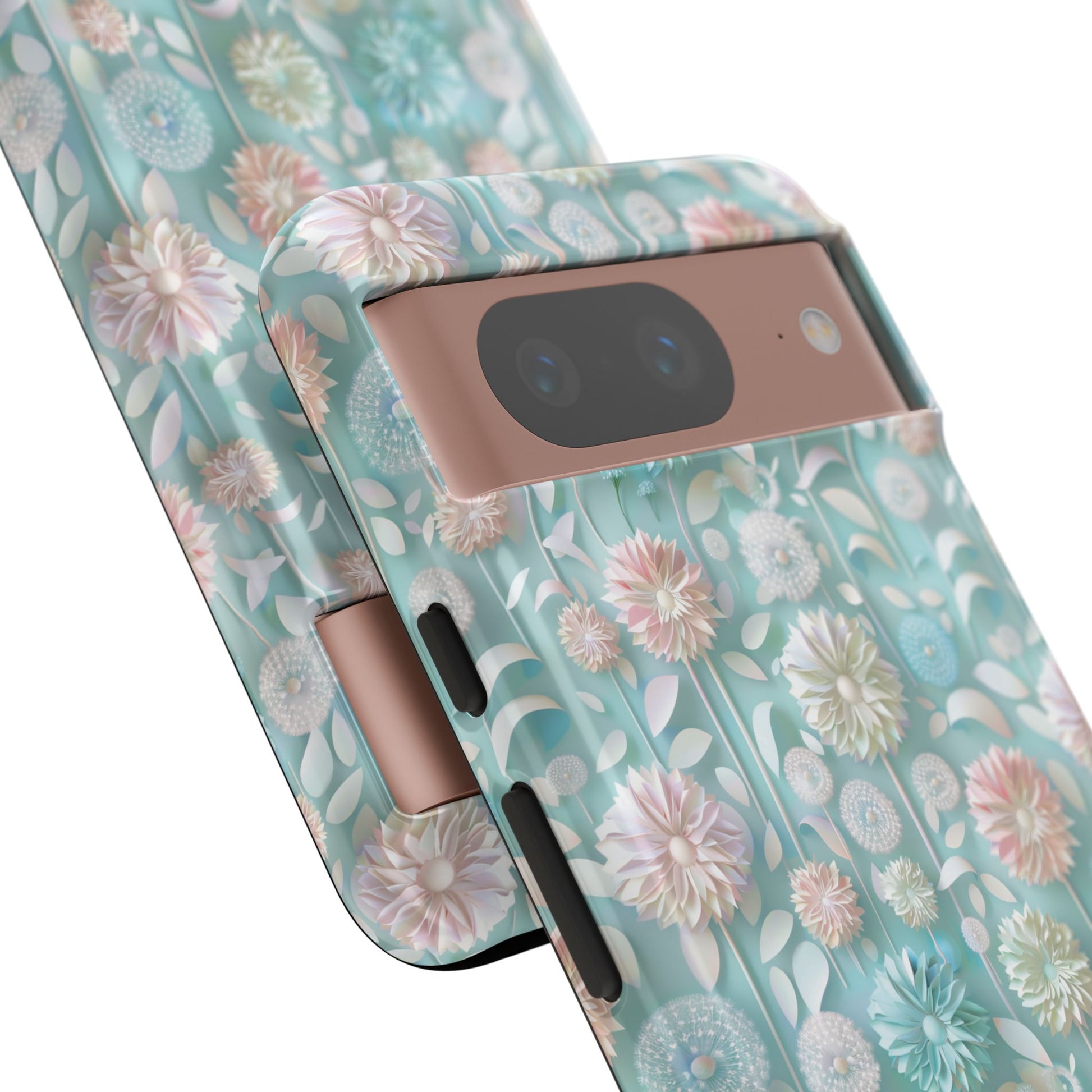 Pastel Floral Phone Case for iPhone & Samsung | Elegant and Slim Design with Shockproof Protection | Durable, Scratch-Resistant, and Lightweight | Stylish Accessory