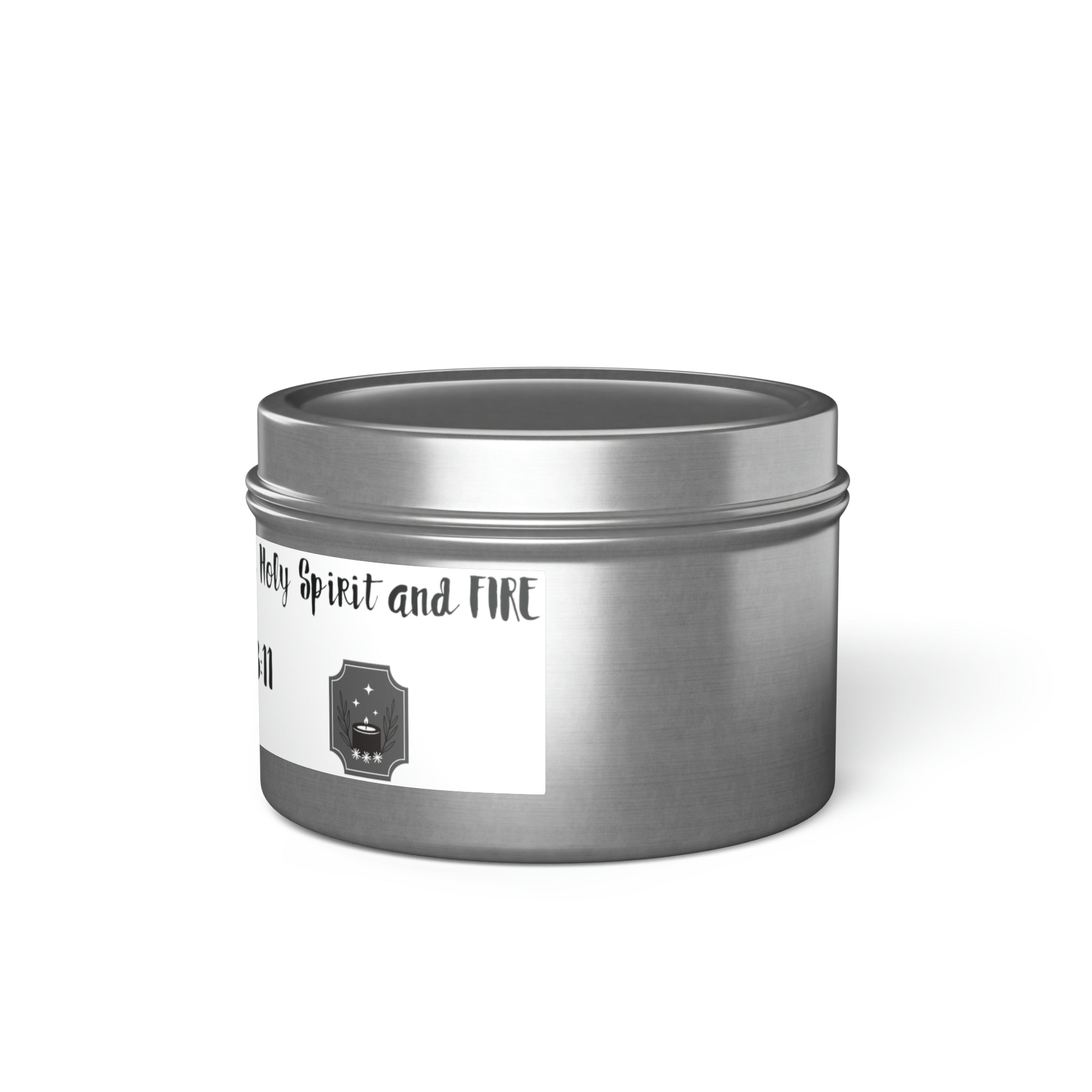 New House Sacred Light Divine Verse Tin Candles Embrace Peace with 4oz/8oz Coconut Soy Wax, Hand-Poured in USA. Lead-Free Wick, 20-40hr Burn. Evergreen, Vanilla, More Spiritual Ambiance Awaits Pure Harmony Grace..