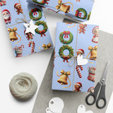 Christmas 3D Illusion Boho Wrapping Paper Stylish Holiday Gift Wrap with Festive Design | Premium Quality, Easy to Cut & Fold | Perfect for Christmas Presents - MRSBYVALLE