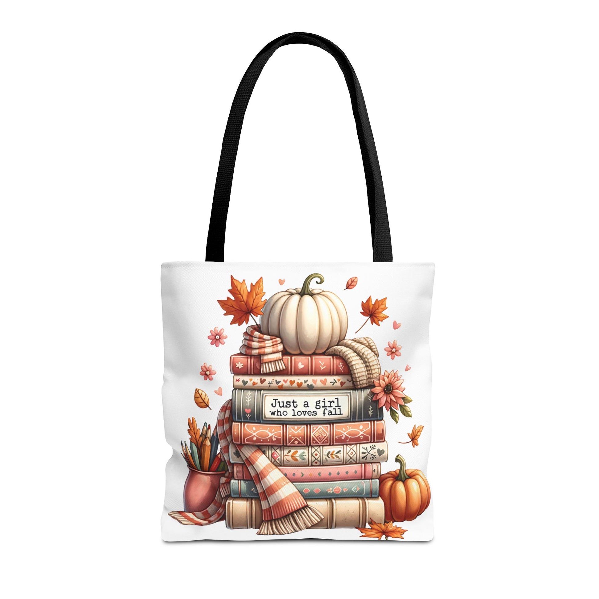 Fall Books Tote Bag - Autumn Accessory for Book Lovers - MRSBYVALLE
