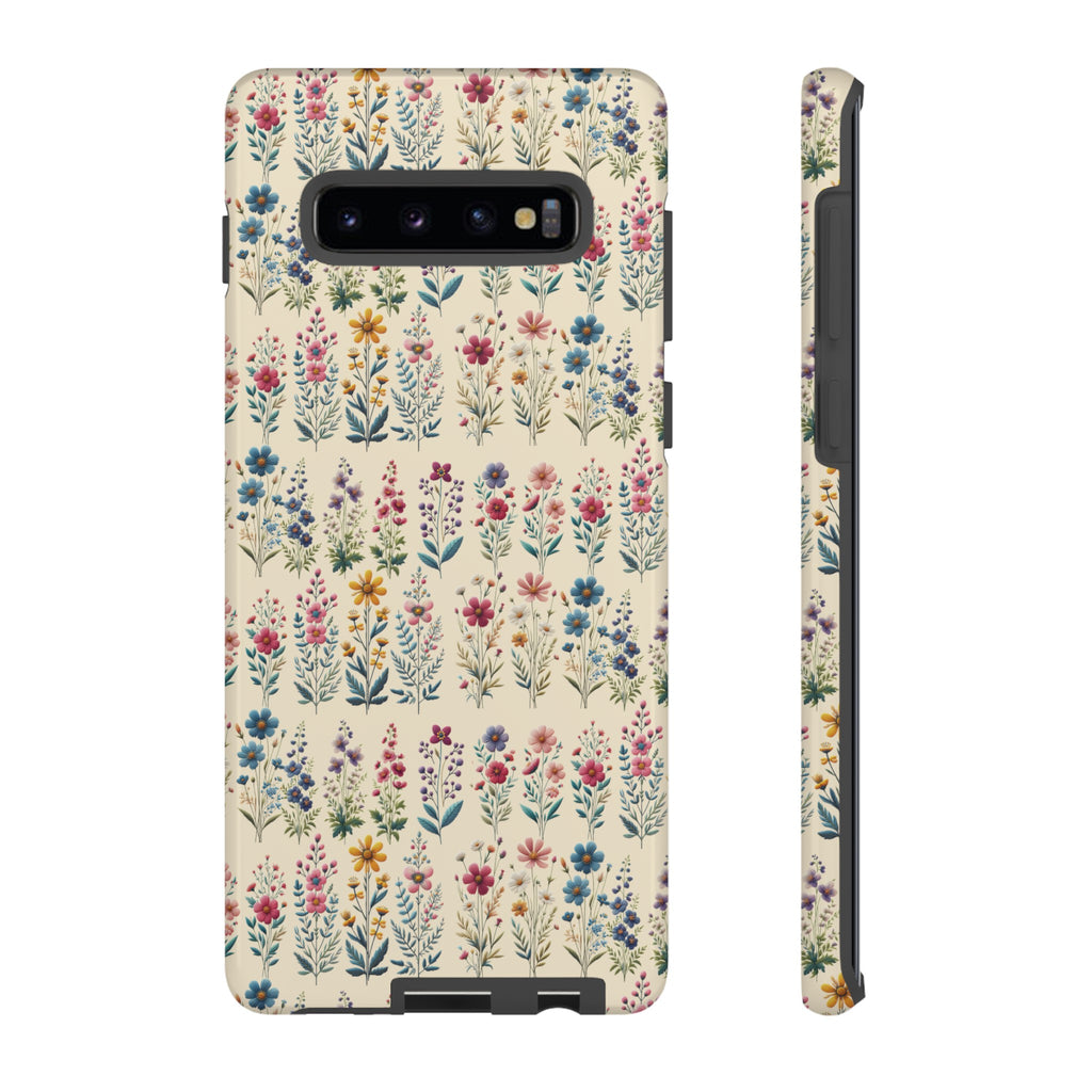 Best Beautiful Wildflower Phone Case Floral Design for iPhone, Galaxy, and Google Durable Protection Gift for Her Case iPhone 15, Samsung iPhone Gift for Her