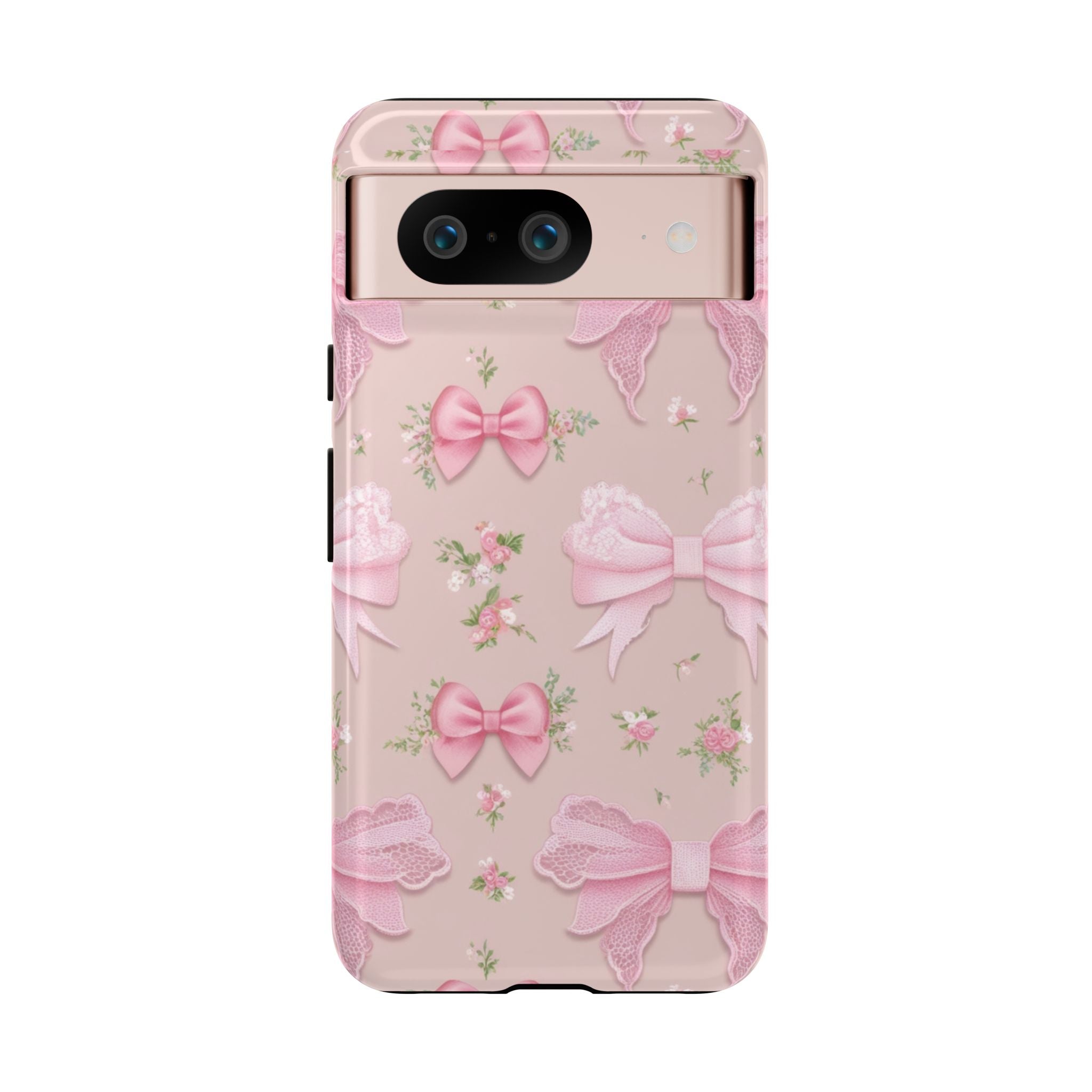 Luxury Pink Bow Phone Case – Cute & Protective Cover for iPhone & Samsung Gift for Her