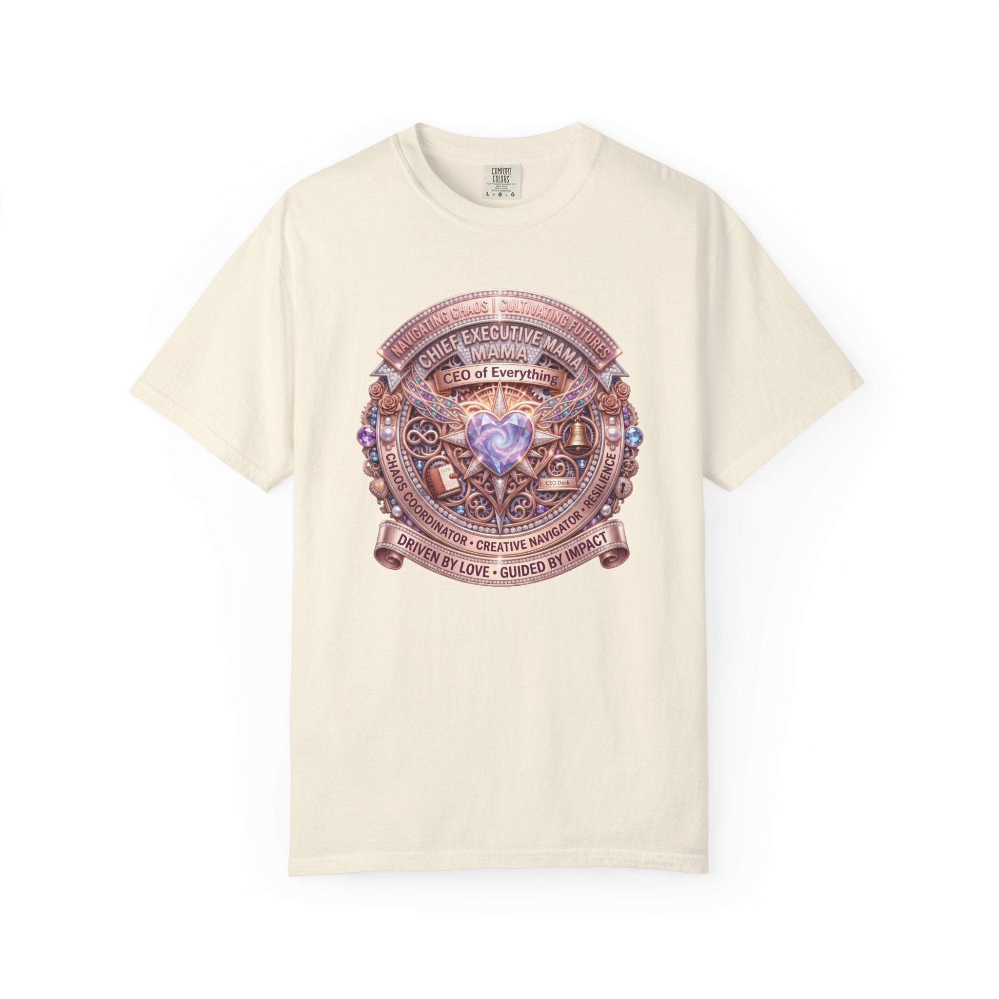 Mama: CEO of Everything Graphic Tee | Funny Mom T-Shirt for Busy Moms