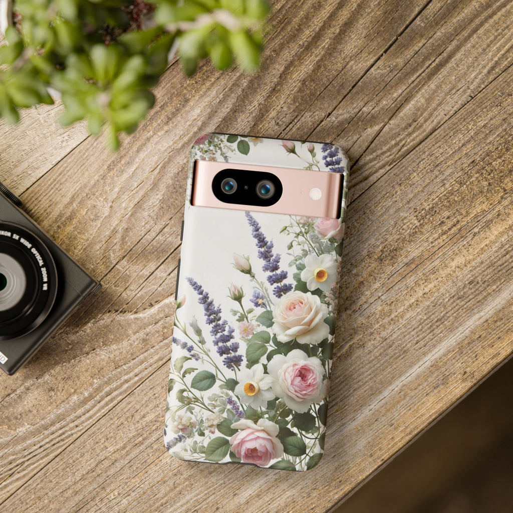 Boho Floral Fall Phone Case for iPhone 16 pro15 14 13 12  21 23 Samsung, and Pixel | Stylish Protective Cover Gift for Her Perfect for Floral Lover