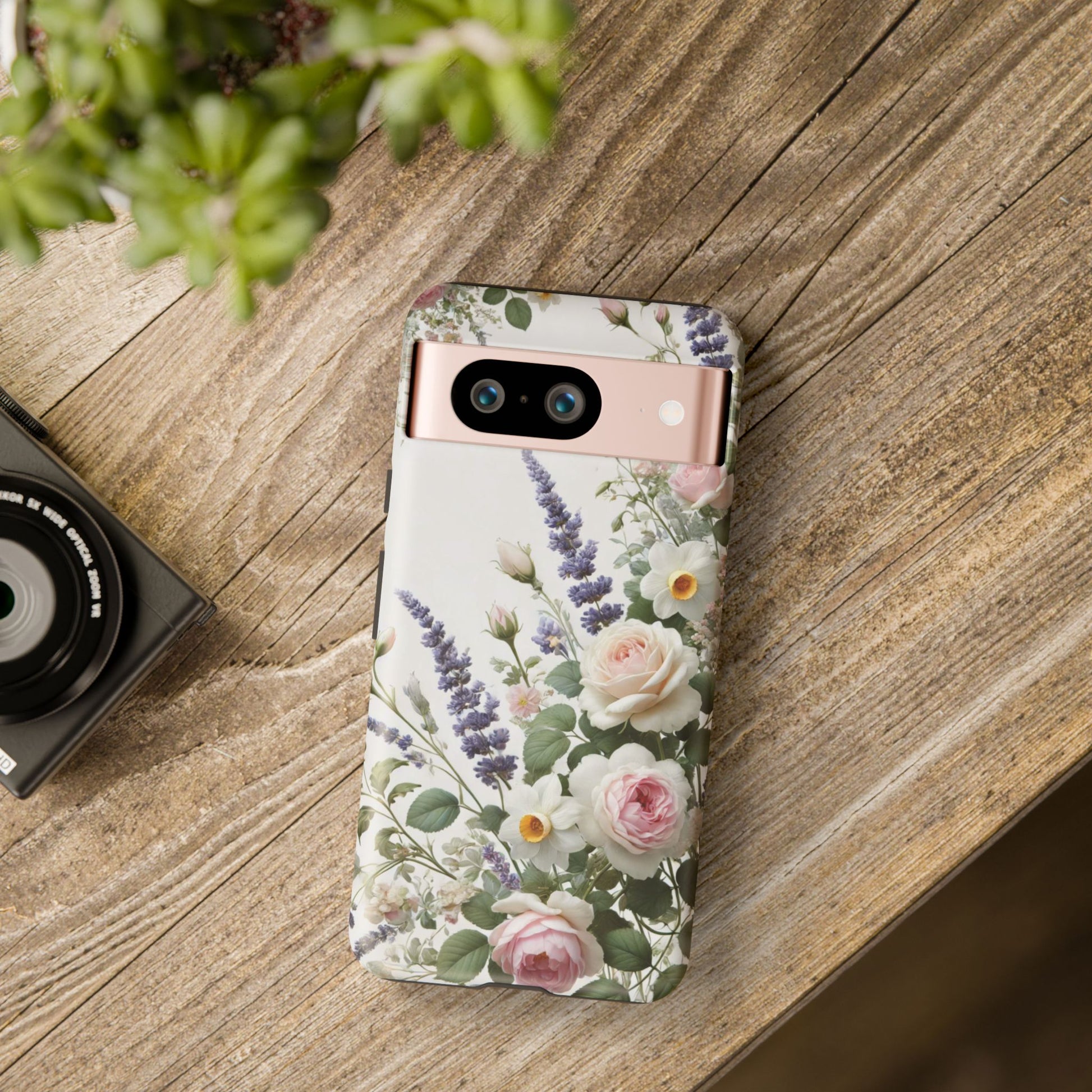 Boho Floral Fall Phone Case for iPhone 16 pro15 14 13 12  21 23 Samsung, and Pixel | Stylish Protective Cover Gift for Her Perfect for Floral Lover