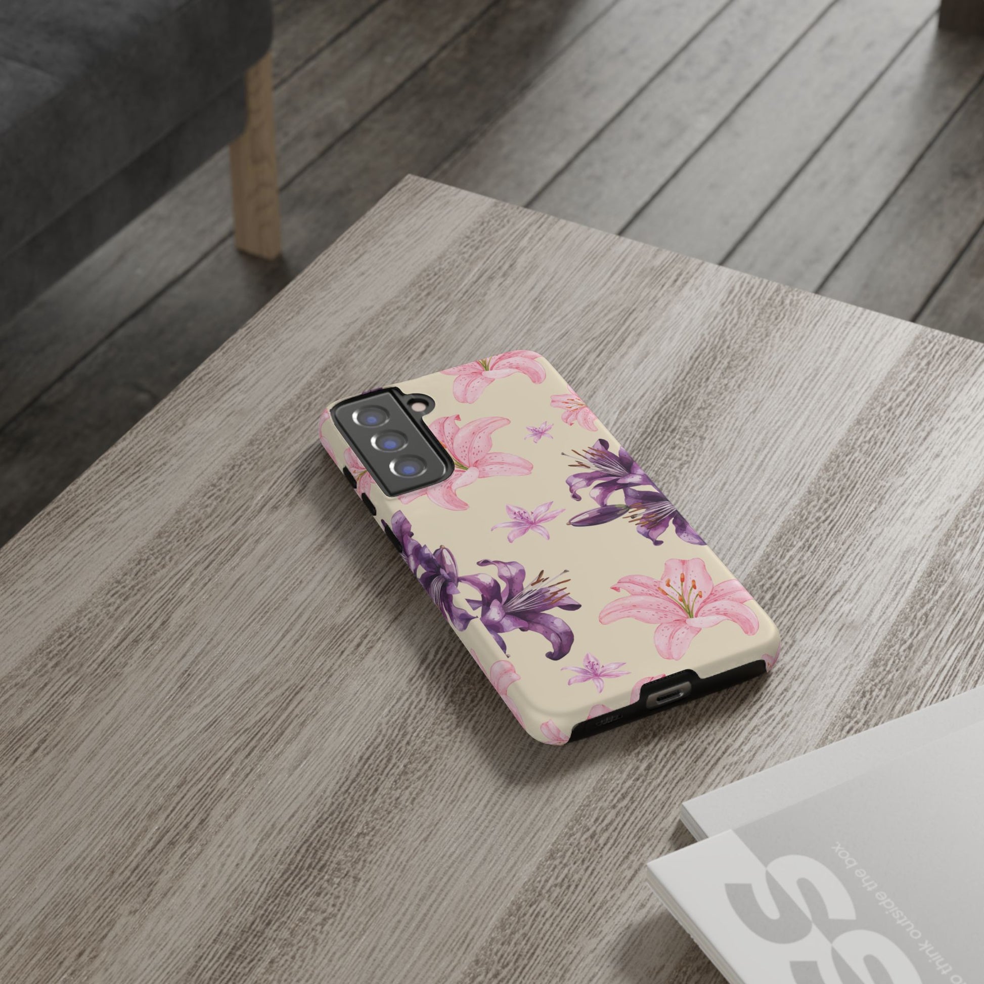 Blooming Tiger Lily Phone Case - Compatible with iPhone, Samsung, and Pixel | Stylish Protective Cover Gift for Her Perfect for Floral Lover