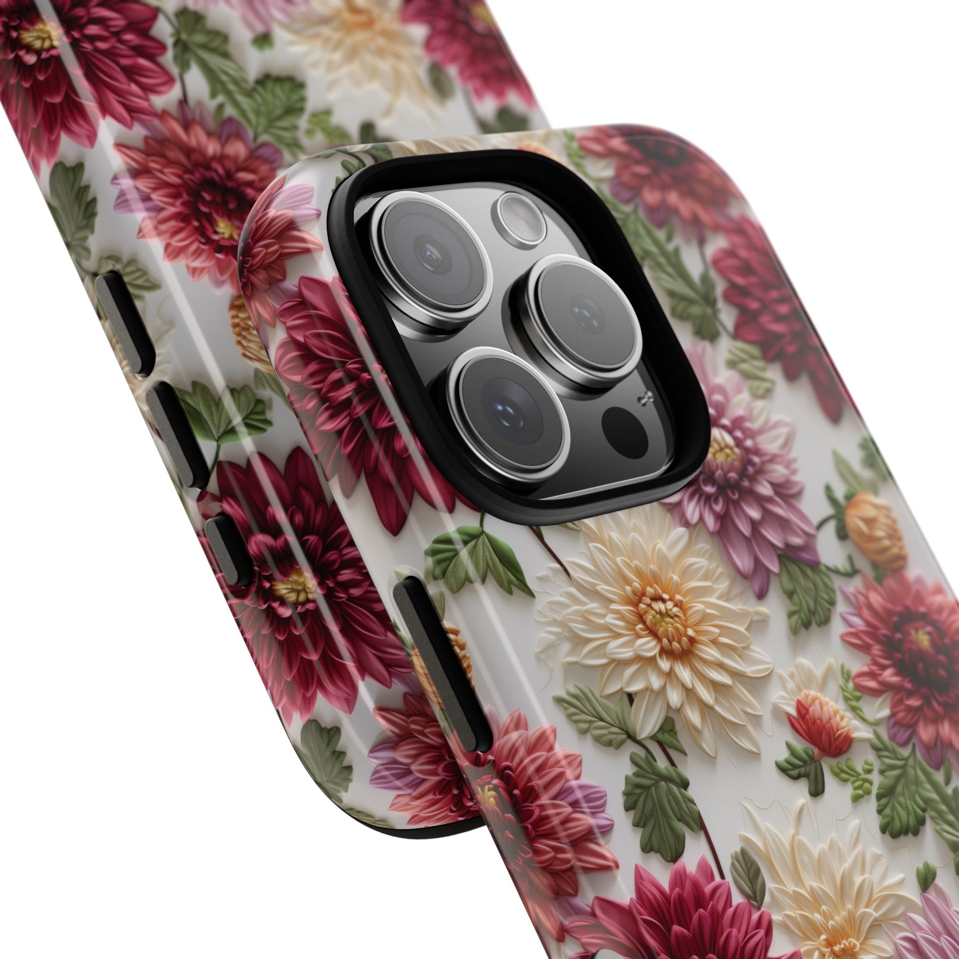 Floral Fall Phone Case for iPhone 16 pro15 14 13 12  21 23 Samsung, and Pixel | Stylish Protective Cover Gift for Her Perfect for Floral Lover - MRSBYVALLE