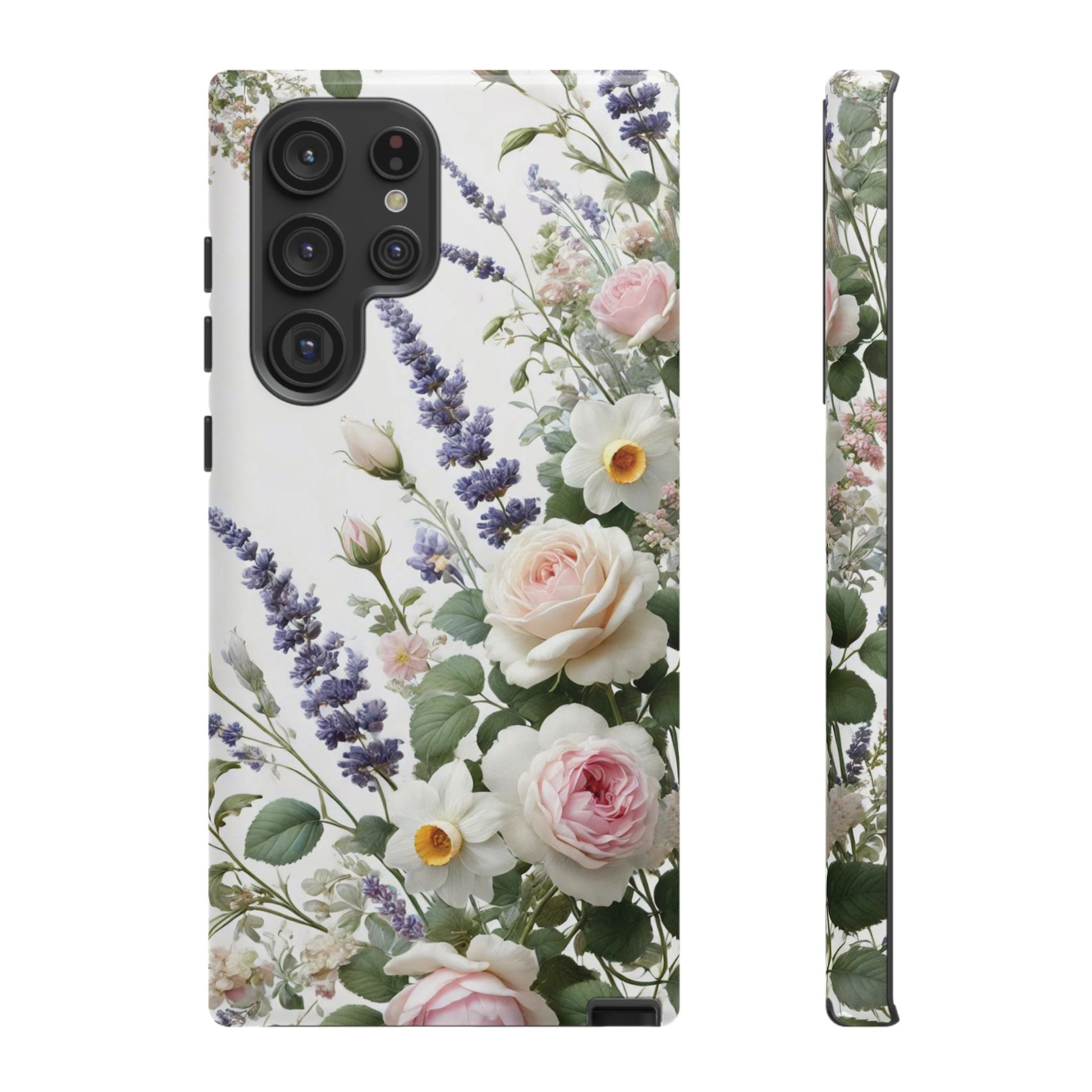 Boho Floral Fall Phone Case for iPhone 17,16  21 23 Samsung, and Pixel | Stylish Protective Cover Gift for Her Perfect for Floral Lover