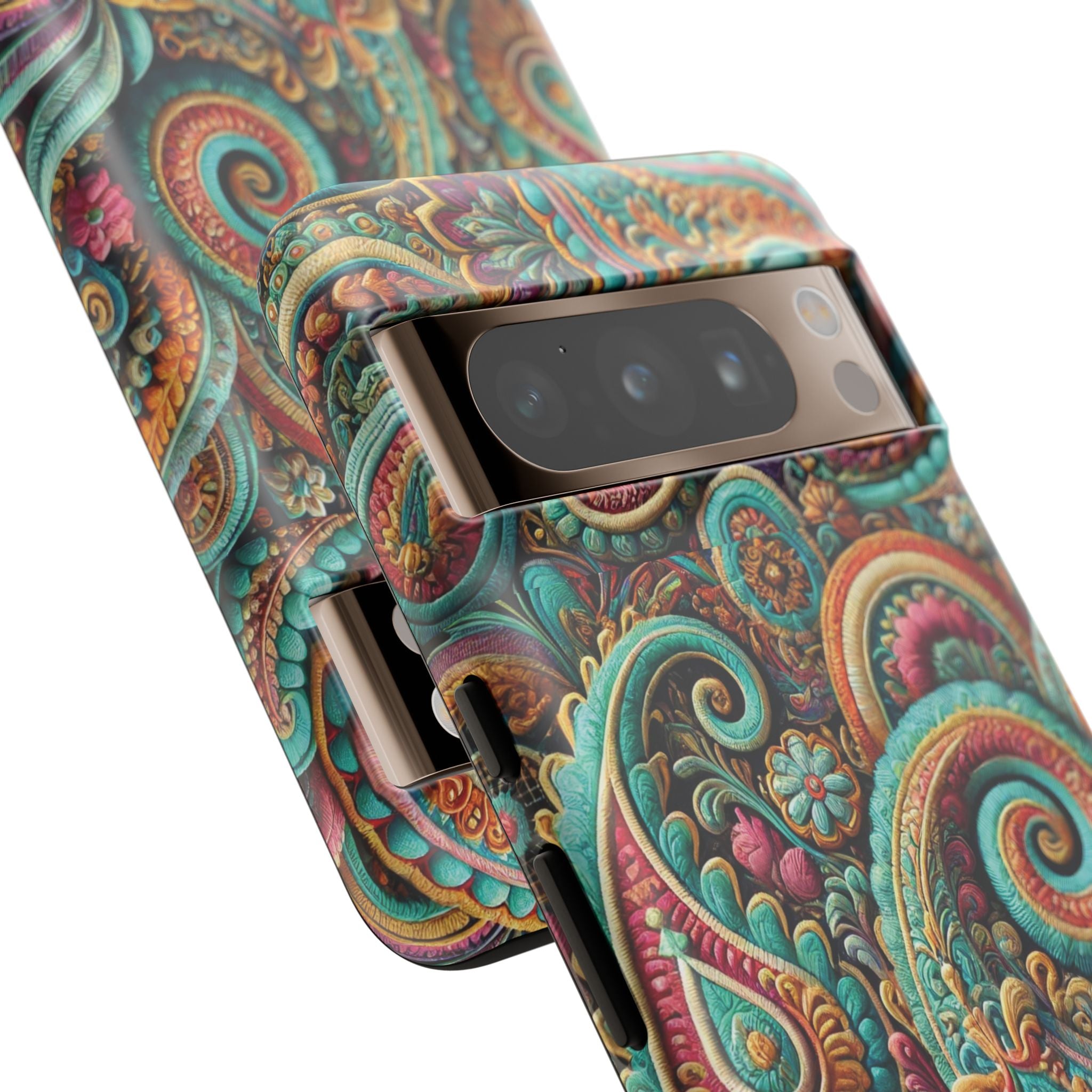Best Paisley Phone Case Tough, Faithful Phone Cases & Religious iPhone Accessories: Protect Your Device & Show Perfect Gift for Her