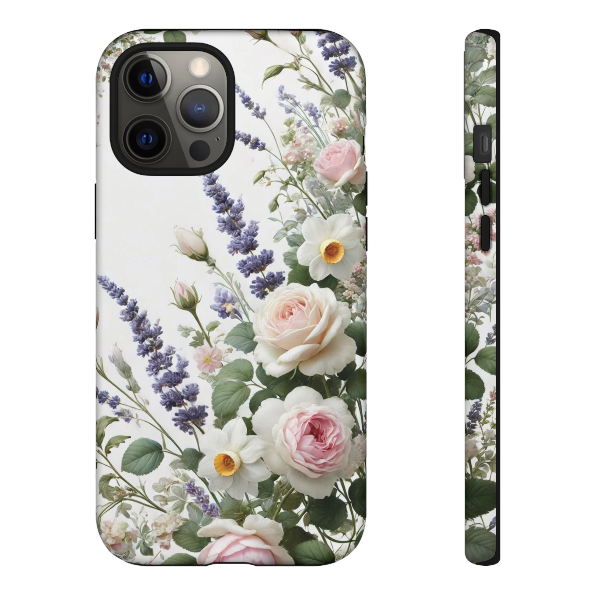 Boho Floral Fall Phone Case for iPhone 17,16  21 23 Samsung, and Pixel | Stylish Protective Cover Gift for Her Perfect for Floral Lover