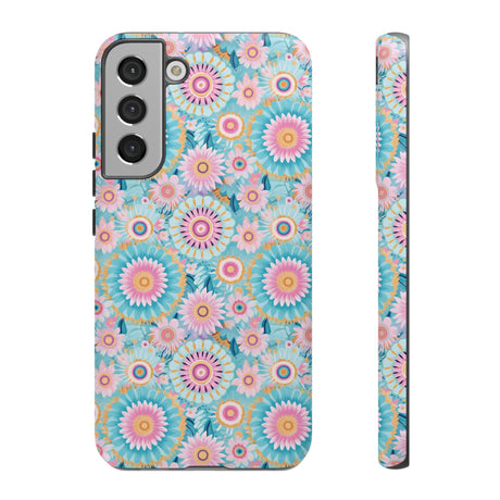 Boho Modern Watercolor Abstract Phone Case Compatible with iPhone, Samsung & More - Stylish, Durable Protection with Vibrant Artistic Design Perfect Gift for Her