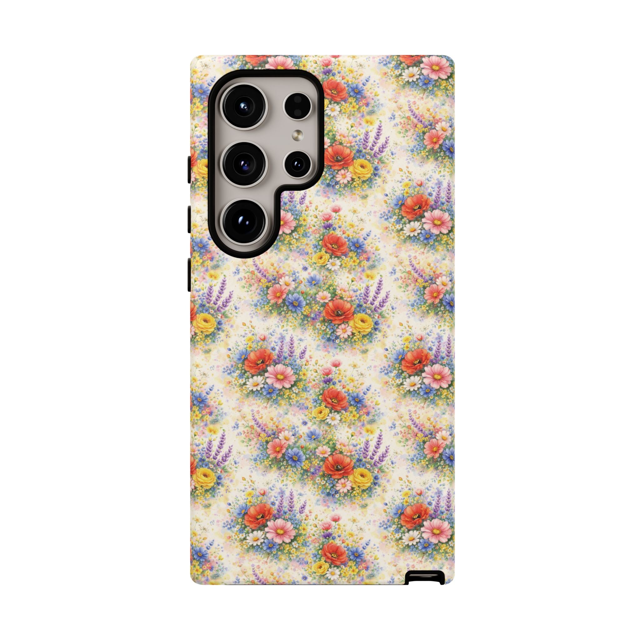 Watercolor Wildflowers Phone Case — Tough Cases