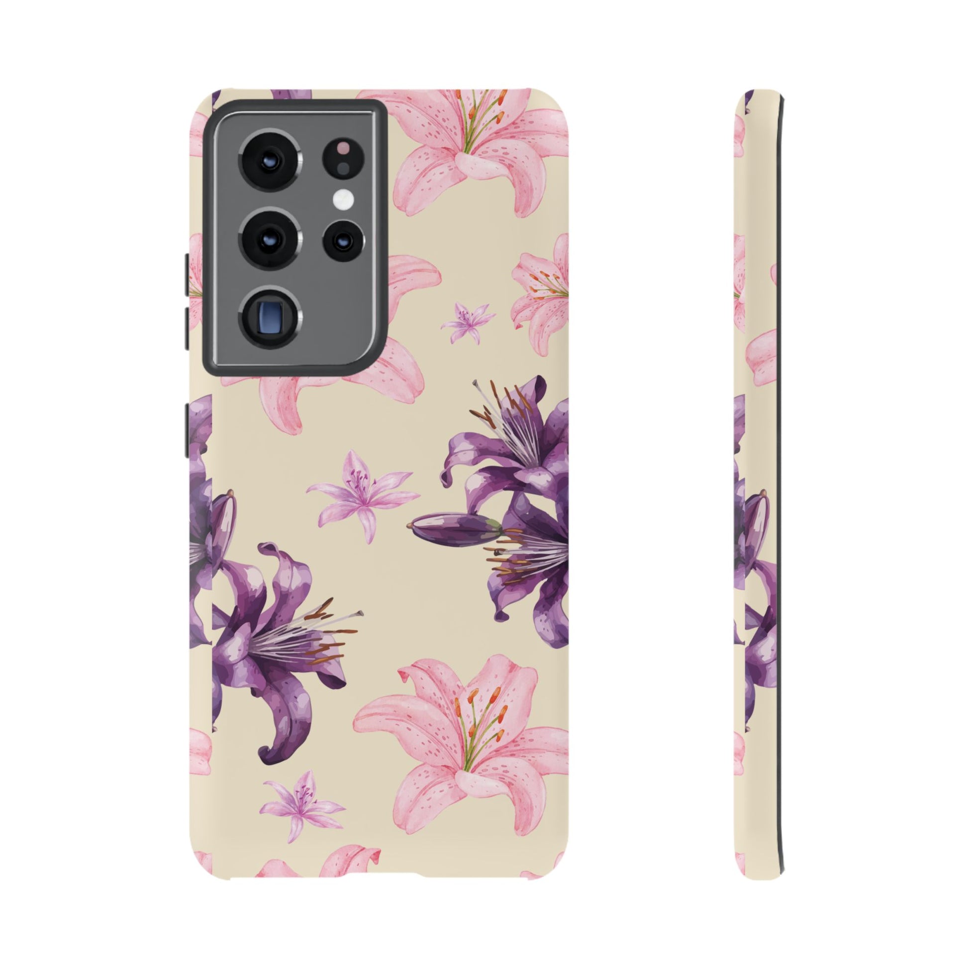 Blooming Tiger Lily Phone Case - Compatible with iPhone, Samsung, and Pixel | Stylish Protective Cover Gift for Her Perfect for Floral Lover