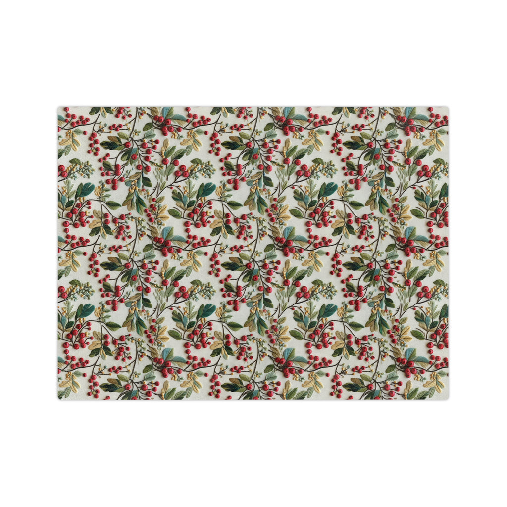 New House Holly Wildflowers Boho Chic Throw Ultra-Soft Minky Blanket Cozy Comfort Blanket Elegant Home Decor Plush Microfiber for Maximum Comfort Blanket, Perfect for Snuggling Decor, Cozy All-Season Warmth, Housewarming Gift Throw - MRSBYVALLE