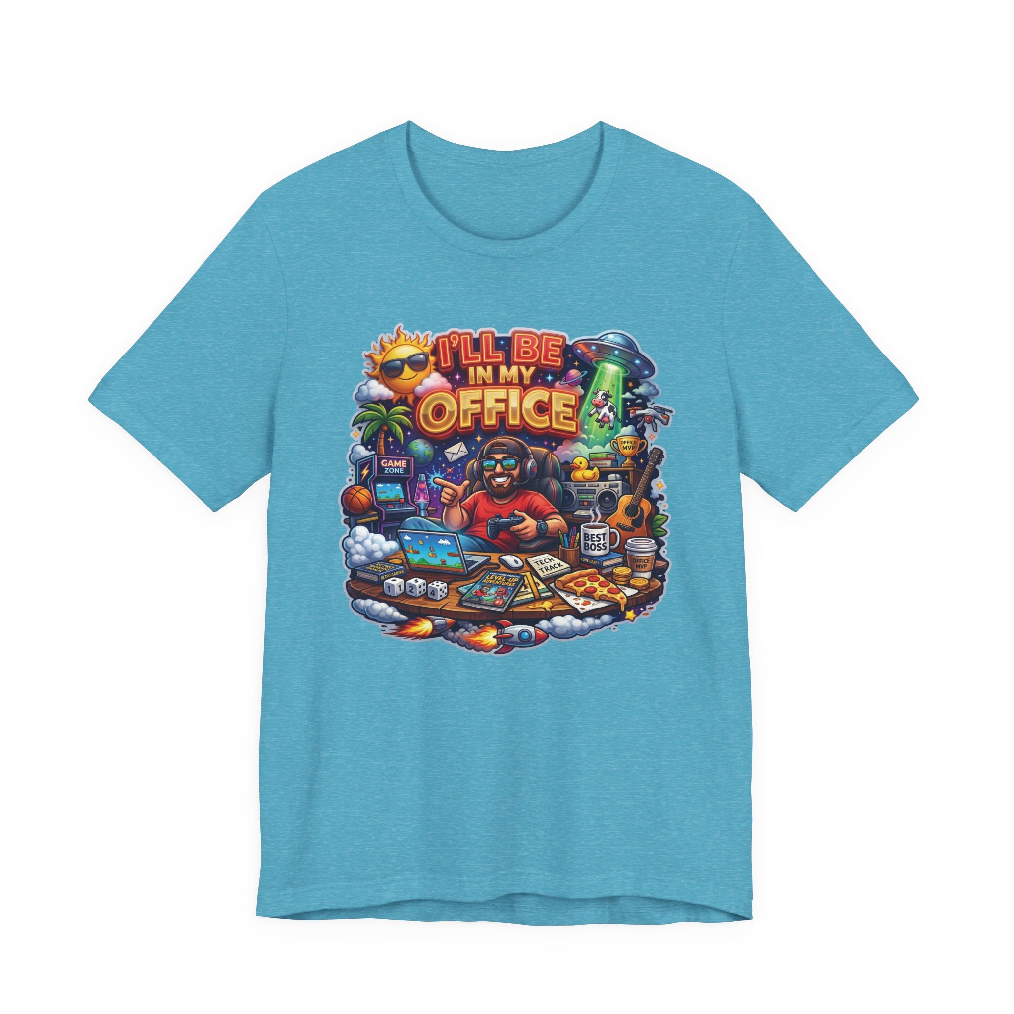 T-shirt « Je serai de retour au bureau » — T-shirt amusant pour le retour au travail, parfait pour votre mari ou votre père