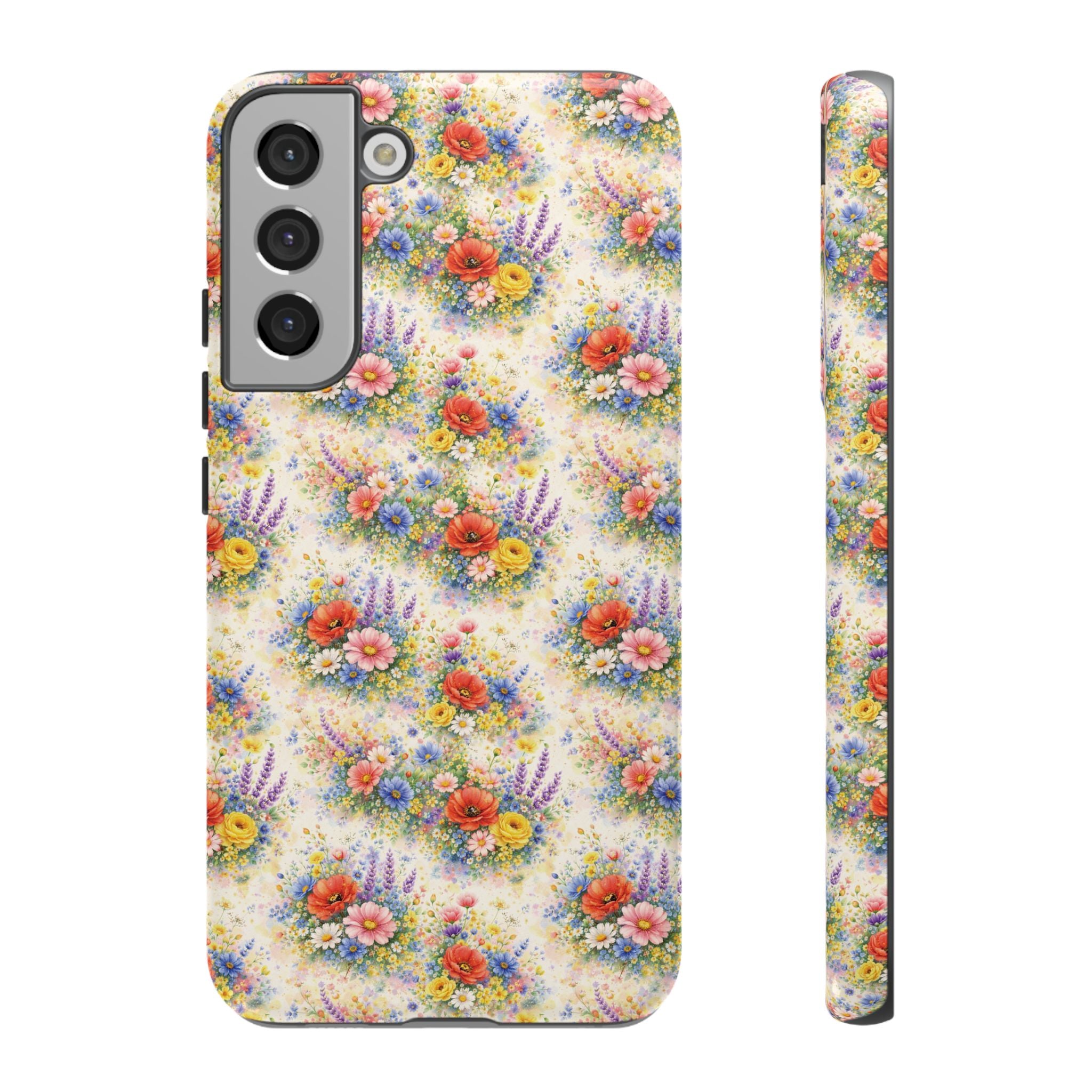 Watercolor Wildflowers Phone Case — Tough Cases