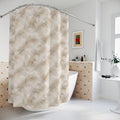 Atelier Collection – Plaster-Inspired Shower Curtain Elegant Housewarming Gift