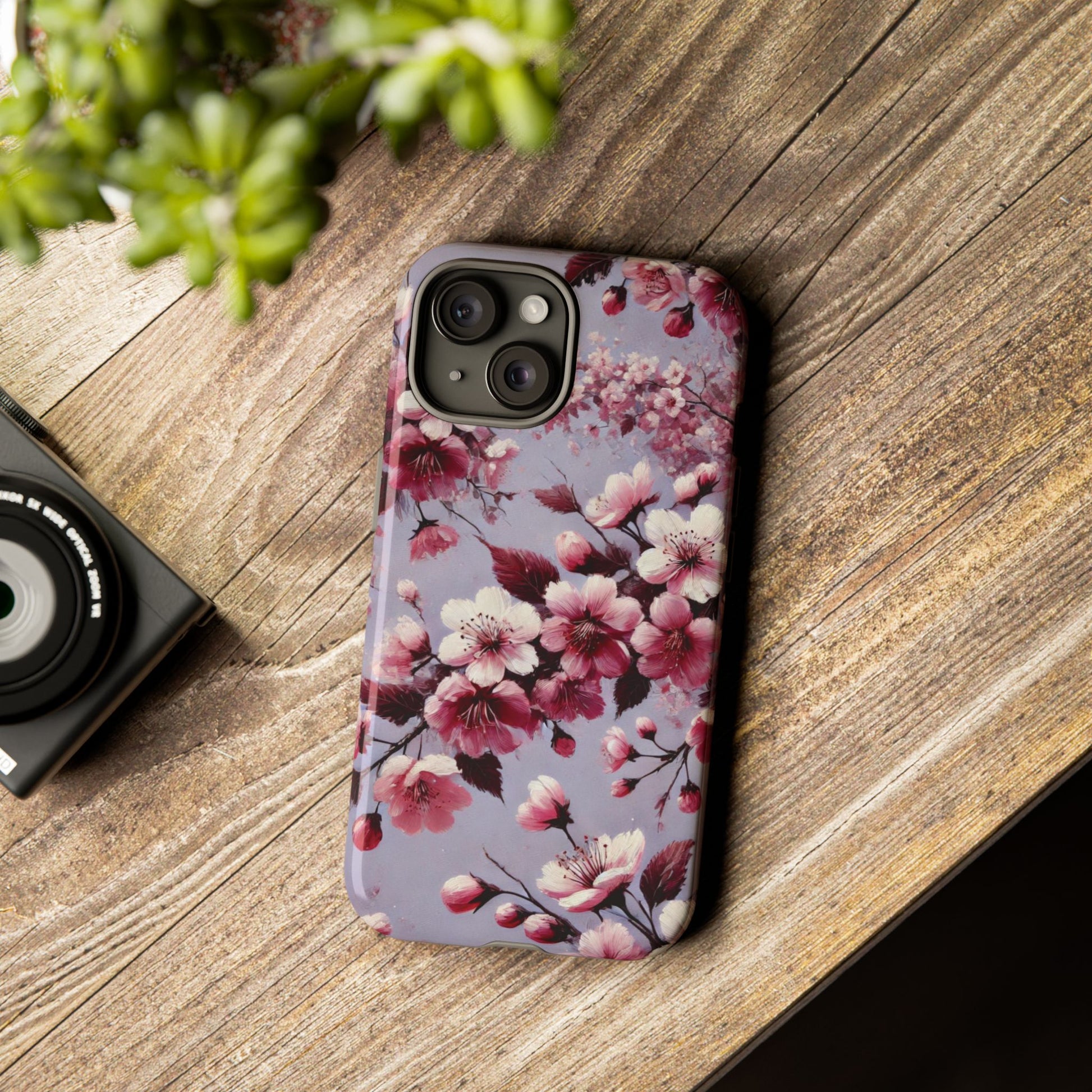 Lavender Floral Fall Phone Case for iPhone 16 pro15 14 13 12  21 23 Samsung, and Pixel | Stylish Protective Cover Gift for Her Perfect for Floral Lover - MRSBYVALLE