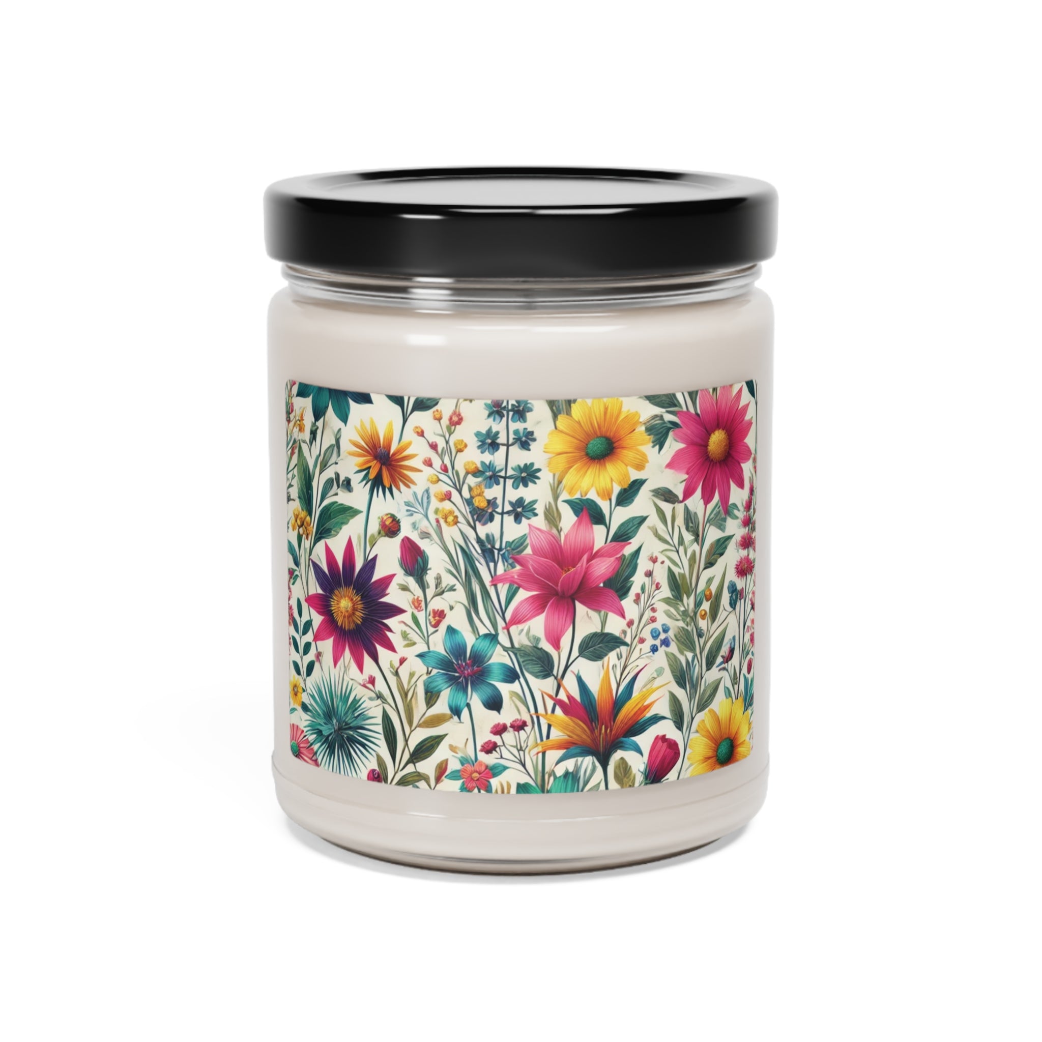 New House Wildflower Floral Candle 9oz Perfect for Relaxation Home Ambiance Scented Soy Candle, 9oz, Wedding, Bridal Shower, Mother's Day Gift Housewarming Gift - MRSBYVALLE