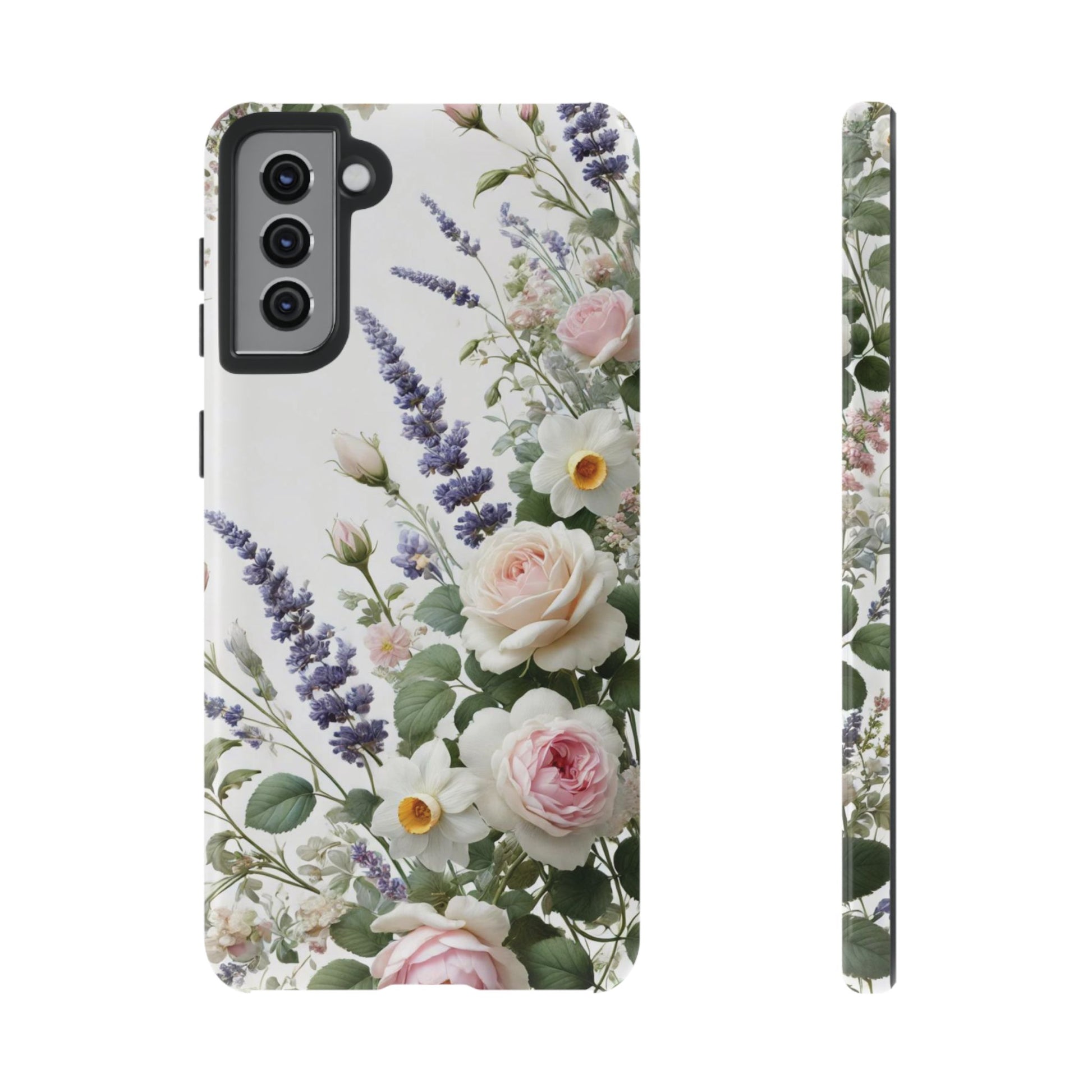 Boho Floral Fall Phone Case for iPhone 17,16  21 23 Samsung, and Pixel | Stylish Protective Cover Gift for Her Perfect for Floral Lover
