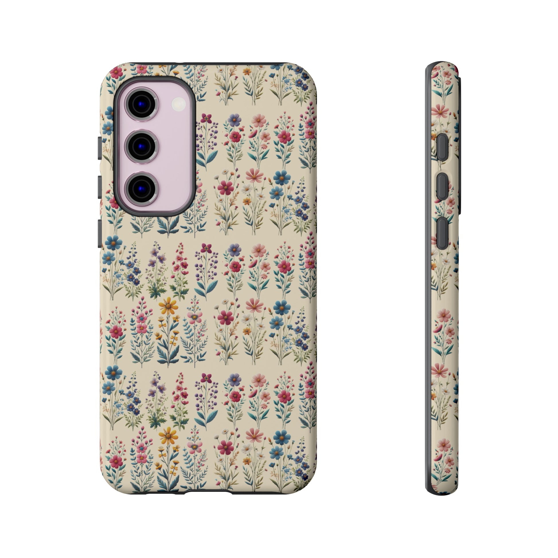 Best Beautiful Wildflower Phone Case Floral Design for iPhone, Galaxy, and Google Durable Protection Gift for Her Case iPhone 15, Samsung iPhone Gift for Her