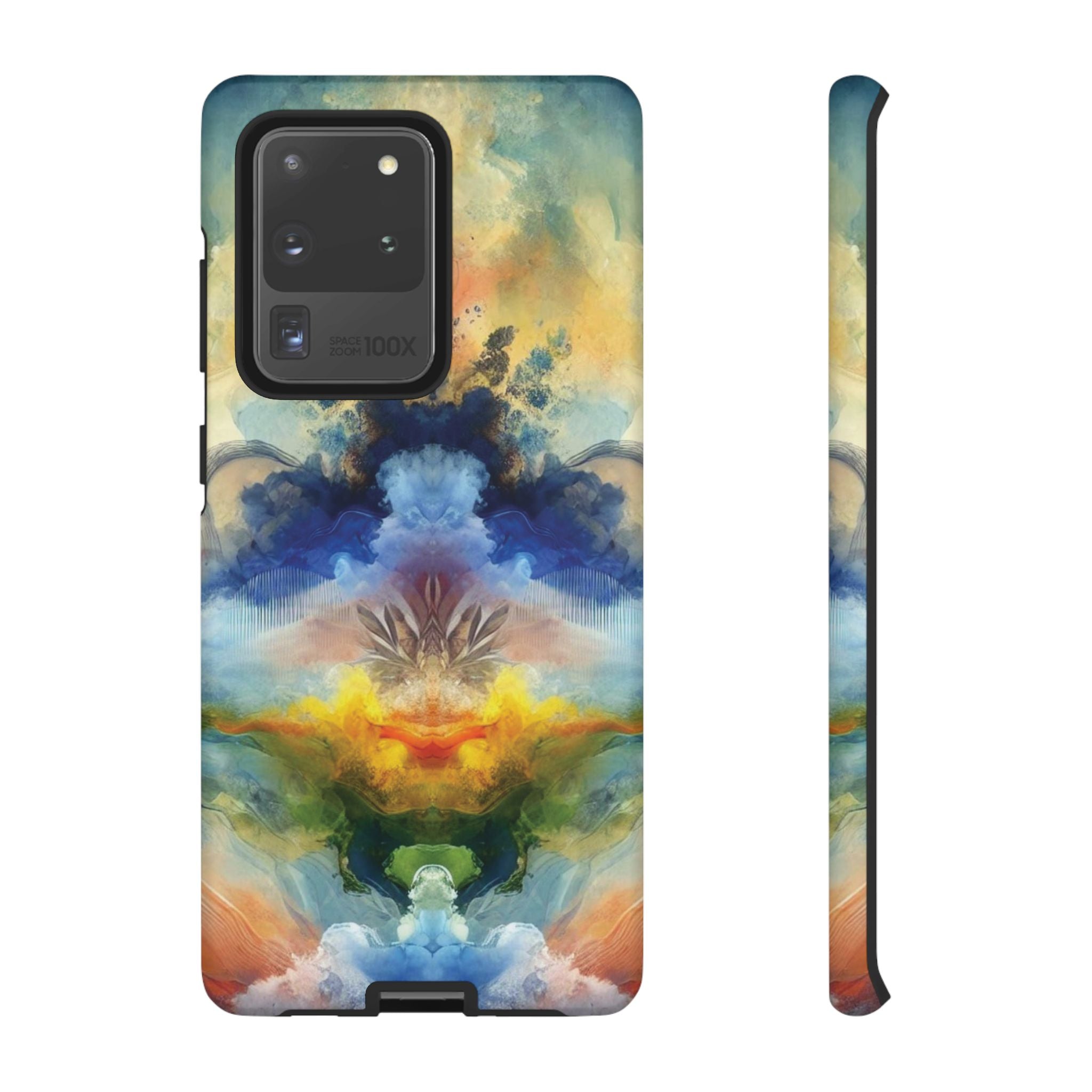 Modern Watercolor Abstract Phone Case Compatible with iPhone, Samsung & More - Stylish, Durable Protection with Vibrant Artistic Design Perfect Gift for Her