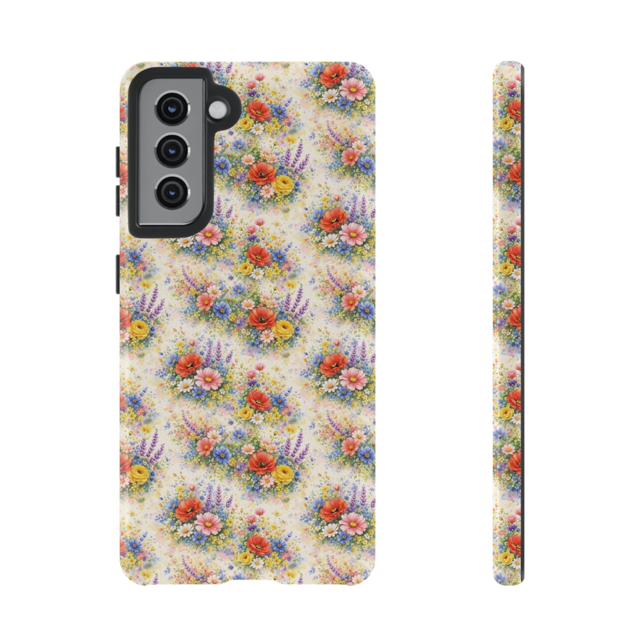 Watercolor Wildflowers Phone Case — Tough Cases