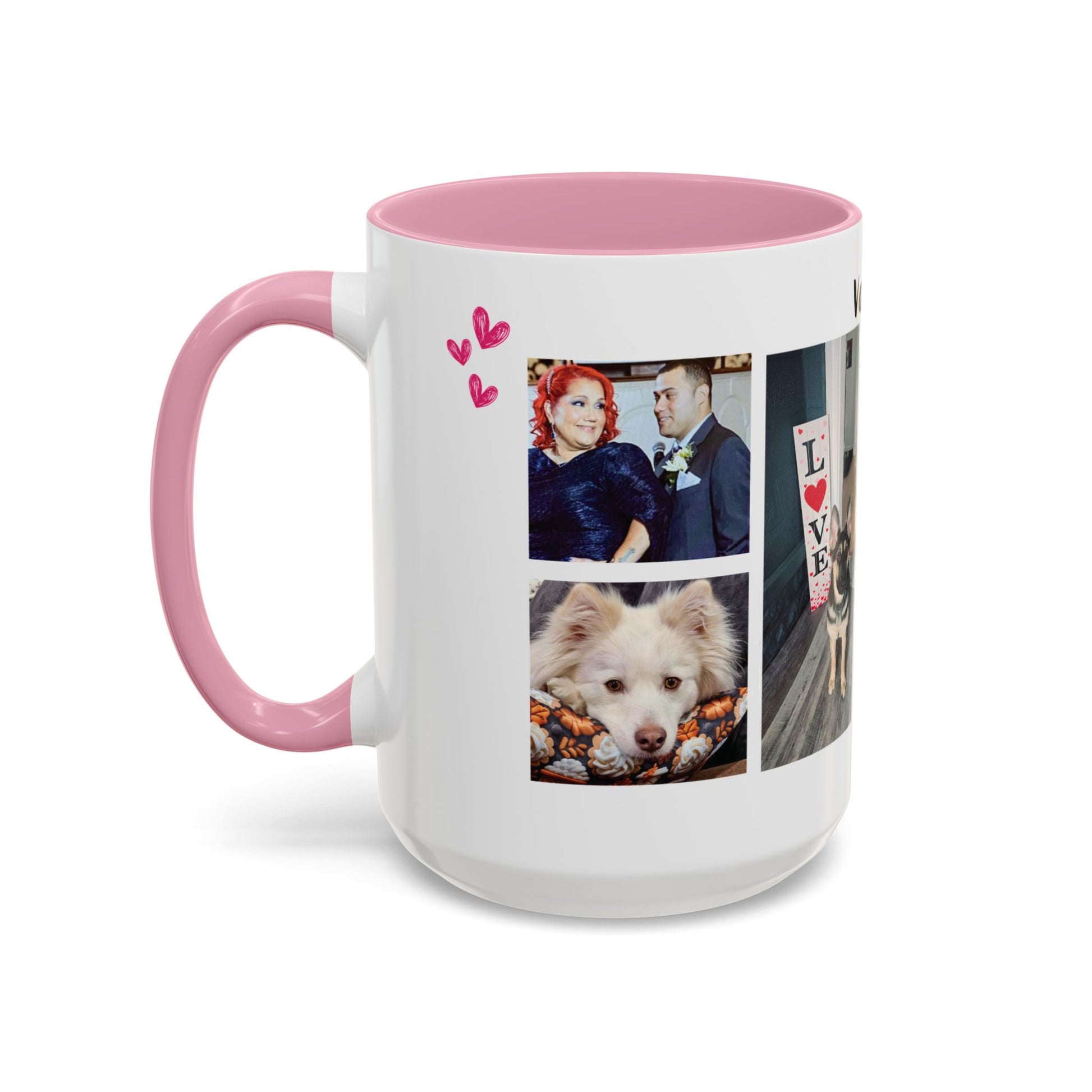 Personalized Photo Collage Coffee Mug, Custom Image Gift for Mom, Mother's Day Present, Colorful 15oz Cup, Birthday Mug, Custom Picture Mug Perfect Giift