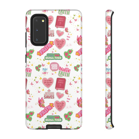 Carry Your Faith Everywhere | Christian Tough Phone Case with Bible Verse or Affirmation | Protective, Inspirational Gift for Christians